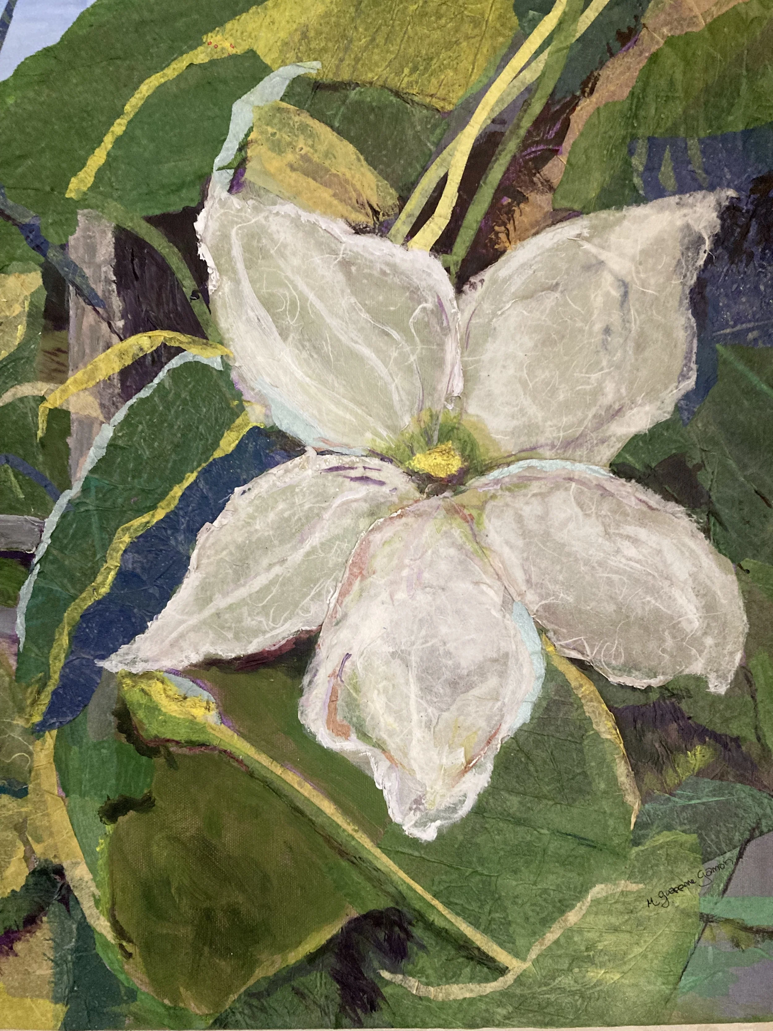 Collage: Painting with Paper with Marie Gamon 