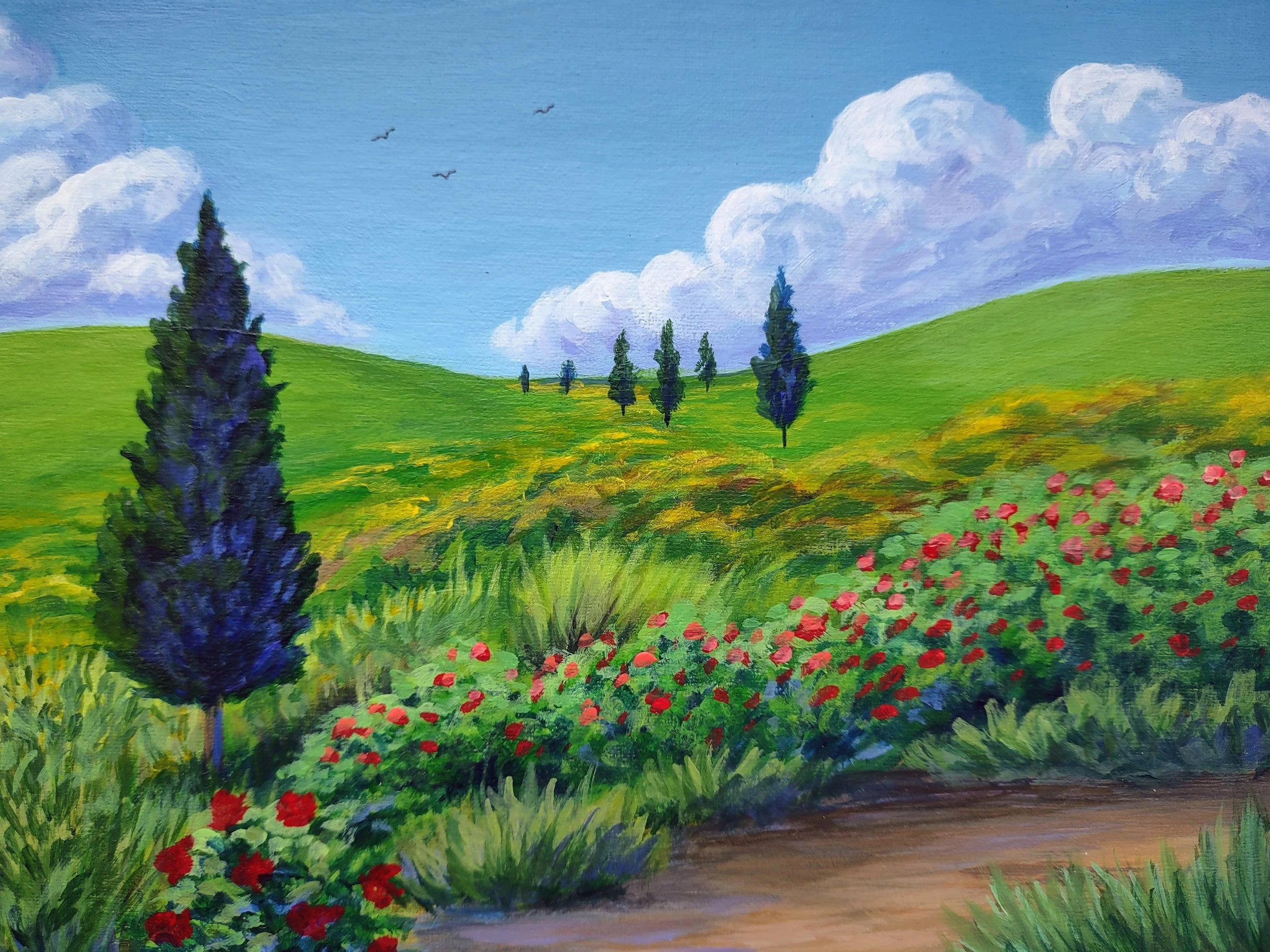 Acrylic Landscapes with Christina Bias