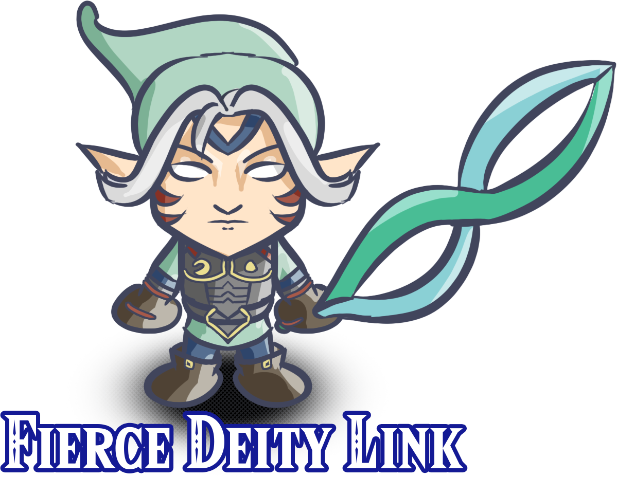 fierce deity link oni link steven gerdts zelda