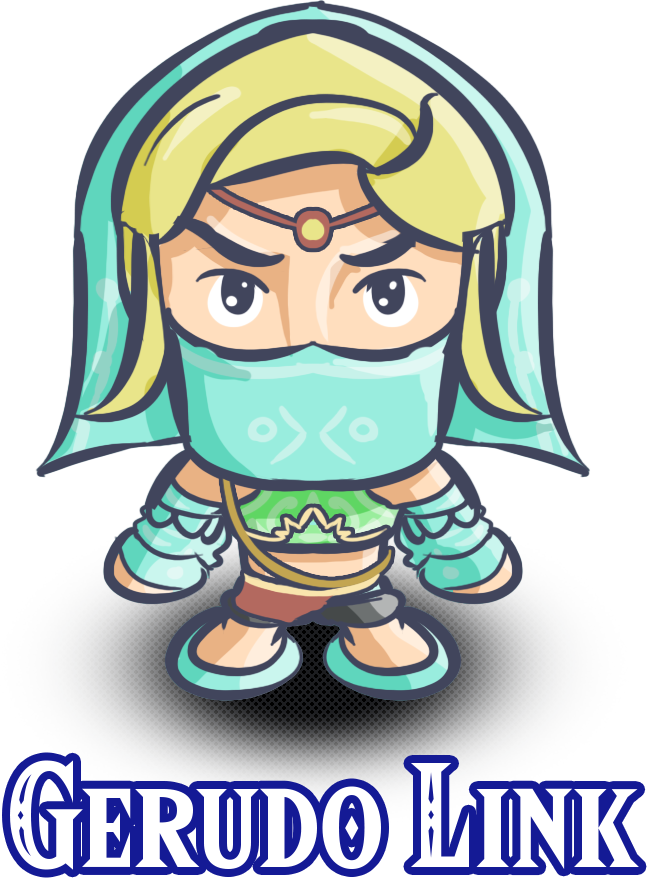 gerudo link steven gerdts zelda