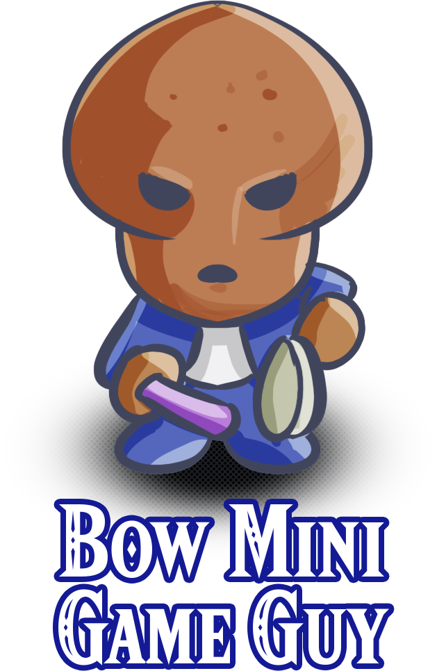 bow game mini guy steven gerdts zelda