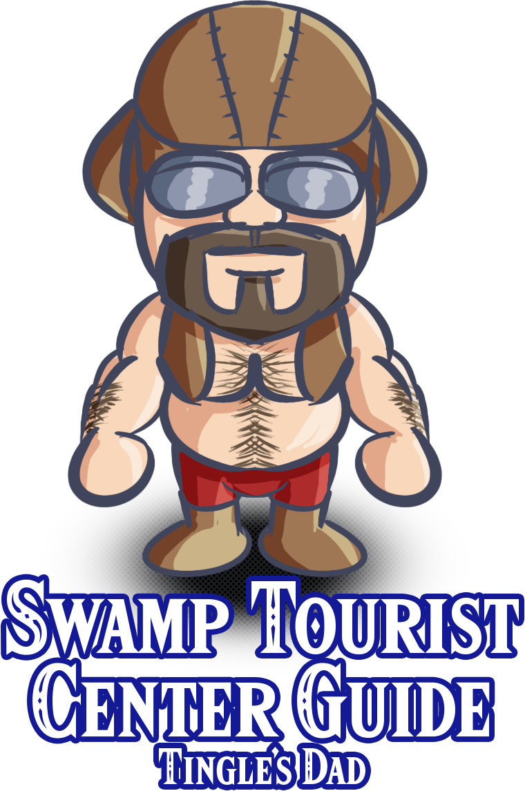 swamp tourist center guide tingle's dad steven gerdts zelda
