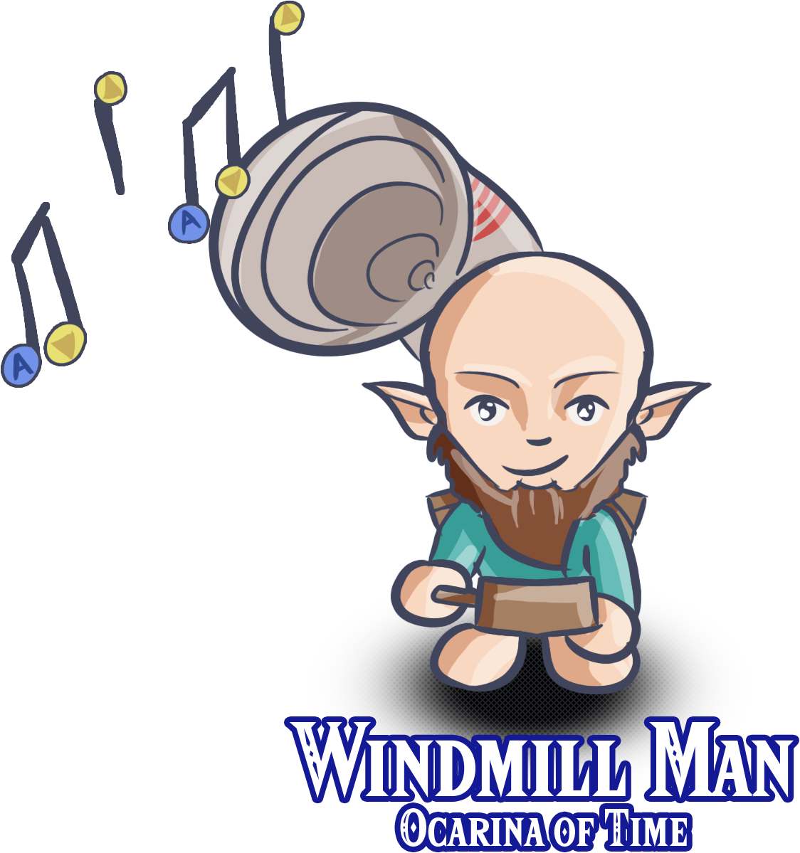 windmill man steven gerdts zelda song of storms
