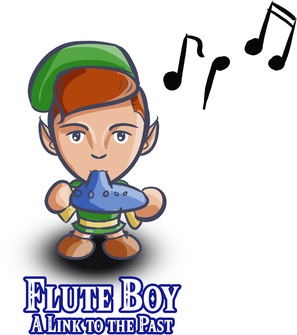 flute boy link to the past steven gerdts zelda