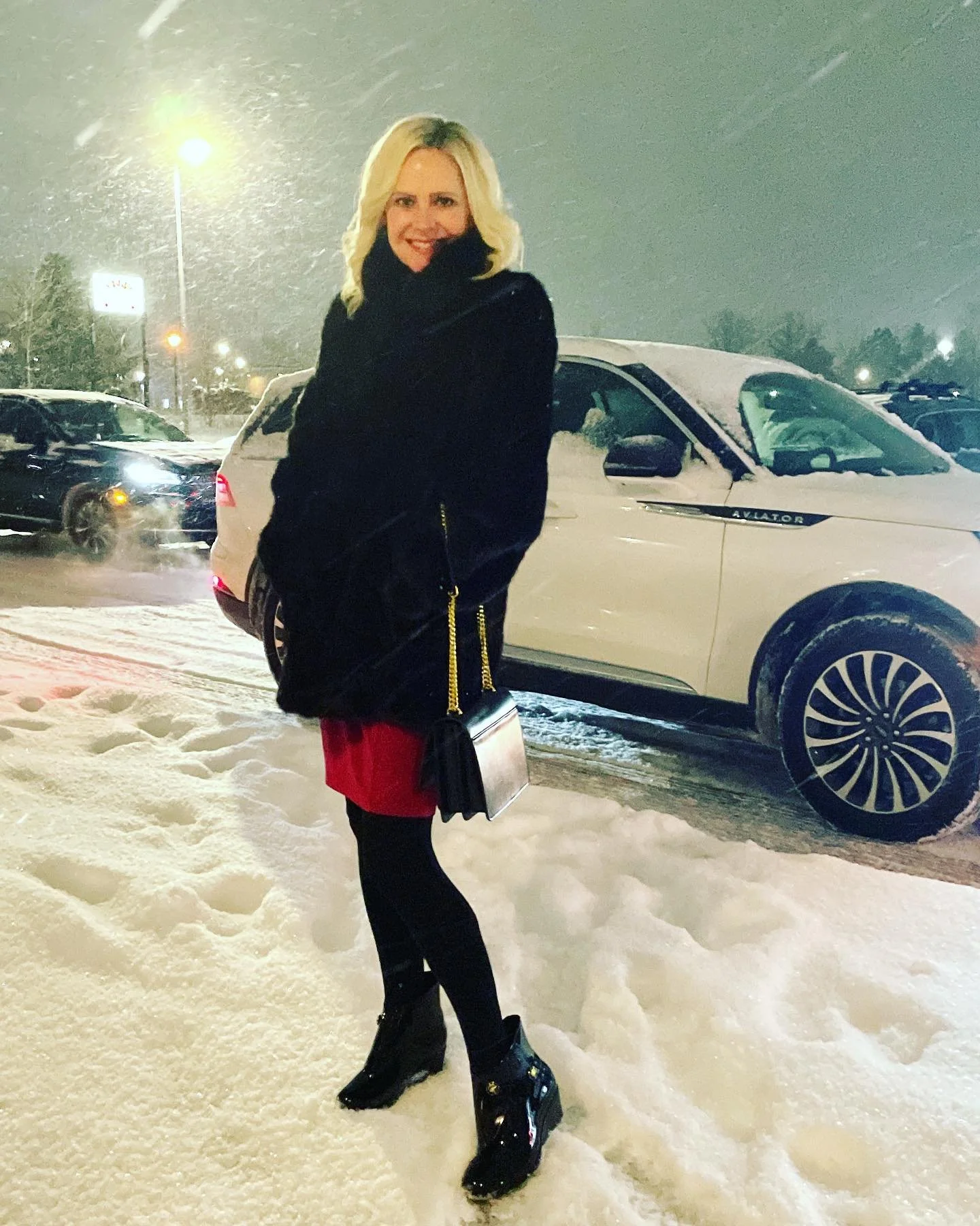 Winter is back in full force and my Pattens are getting a workout! ❄️👠❄️