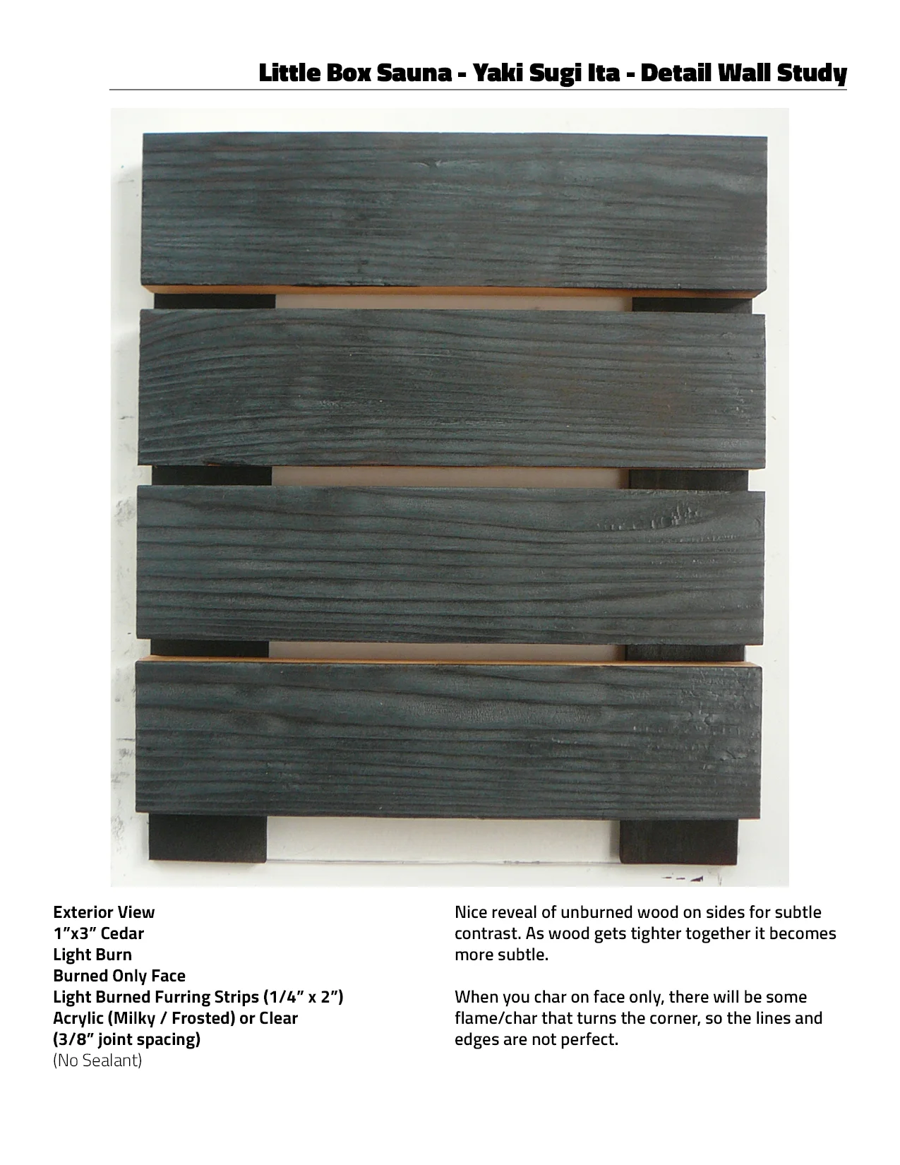 Detail Wood Siding Research