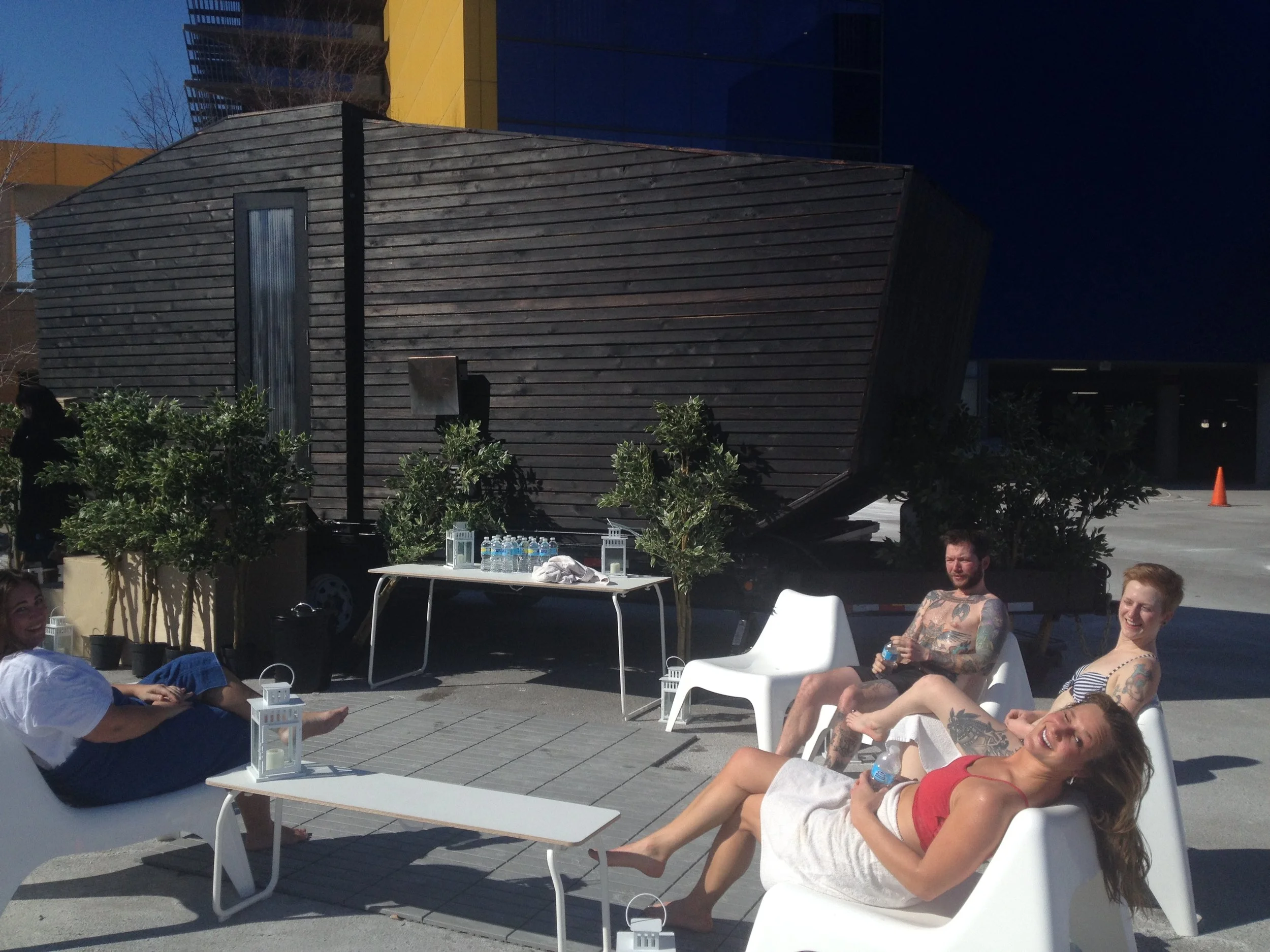 LBS Sauna Sessions at IKEA