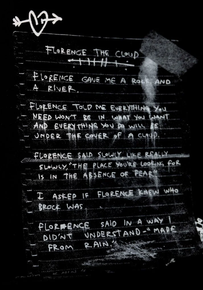 Florence The Cloud Written by Rhys Viorr at Art Gallery Victoria