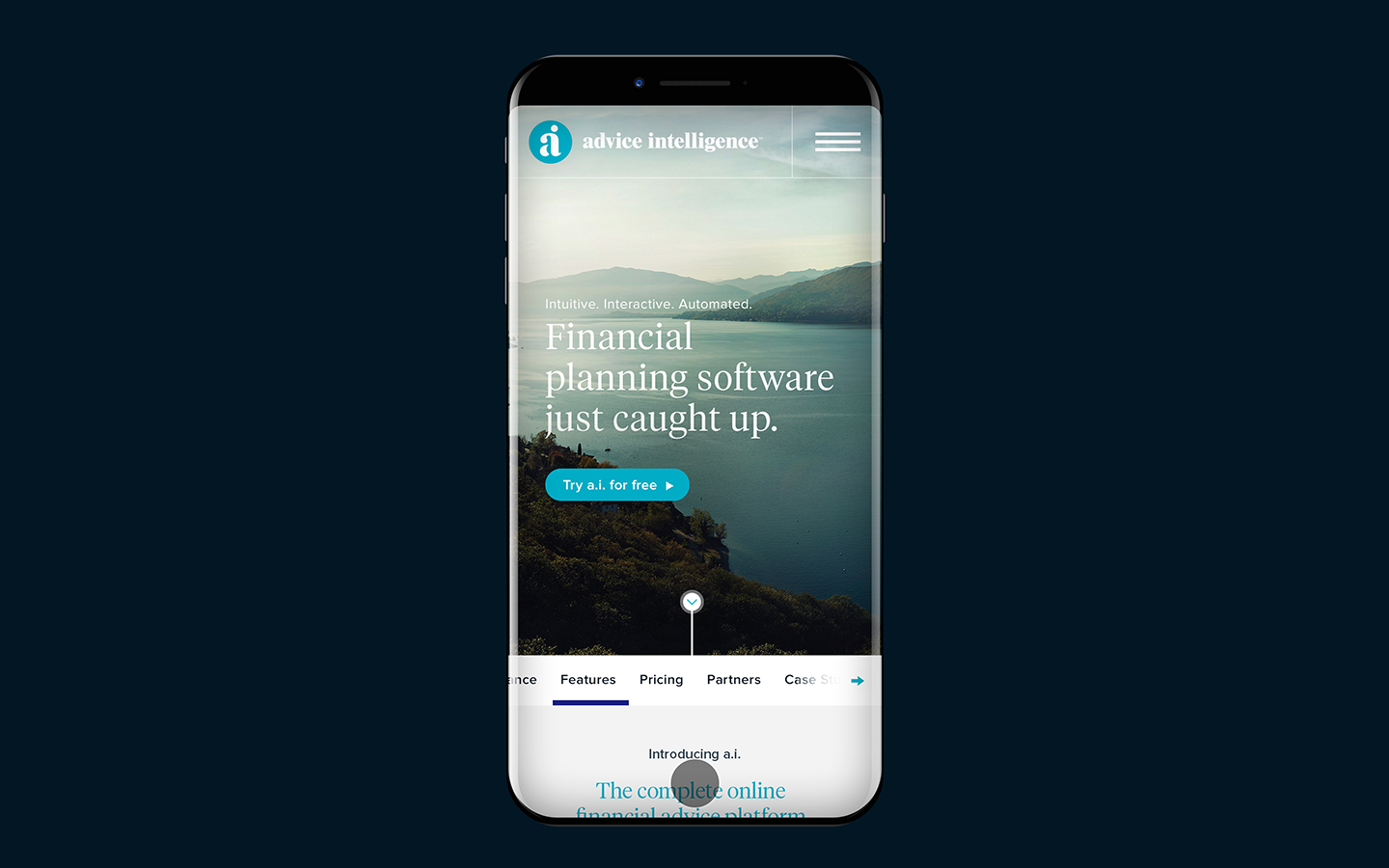 Financial planning software AI View project »