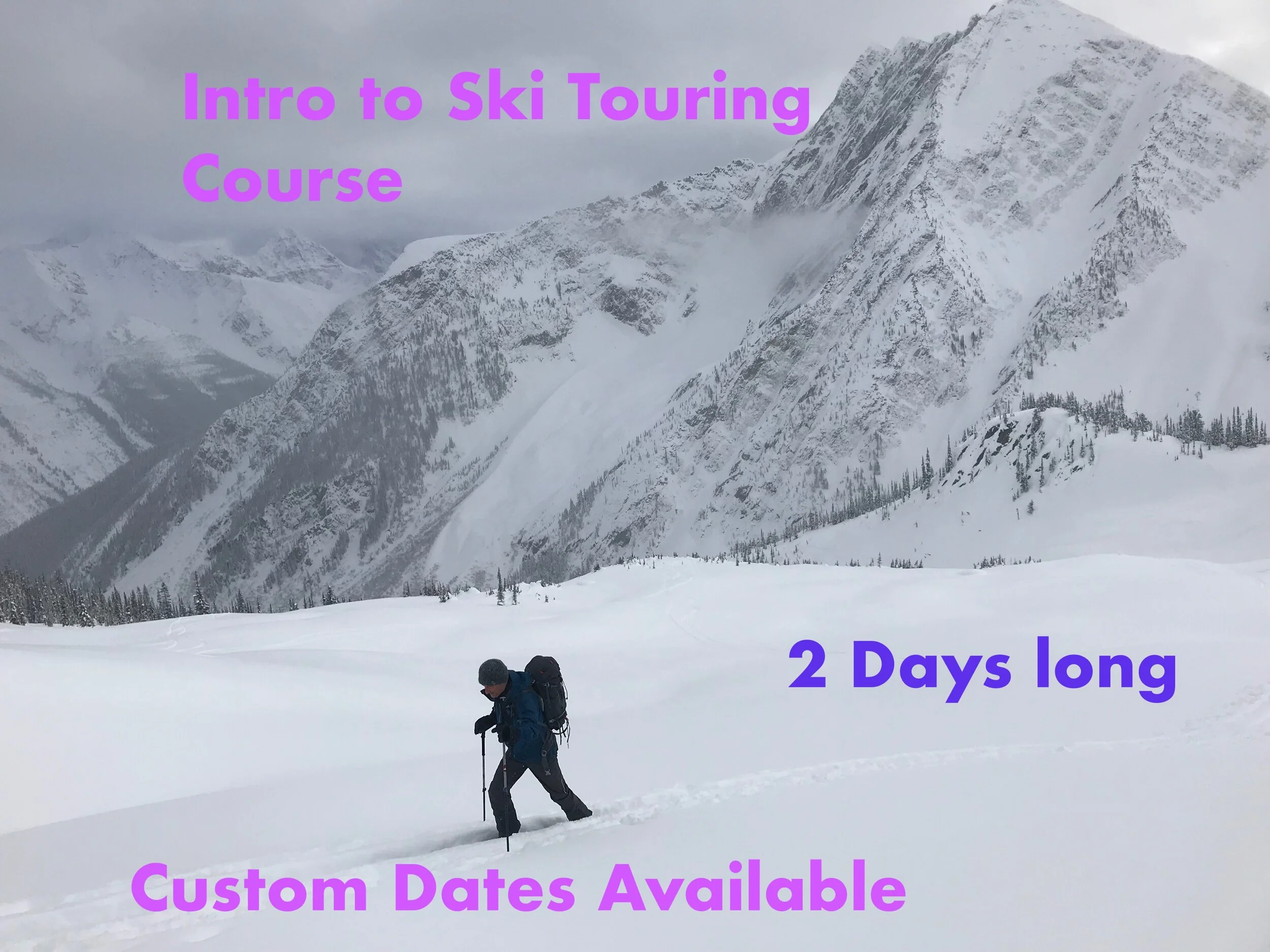 Intro to Ski Touring-Custom Dates Available-