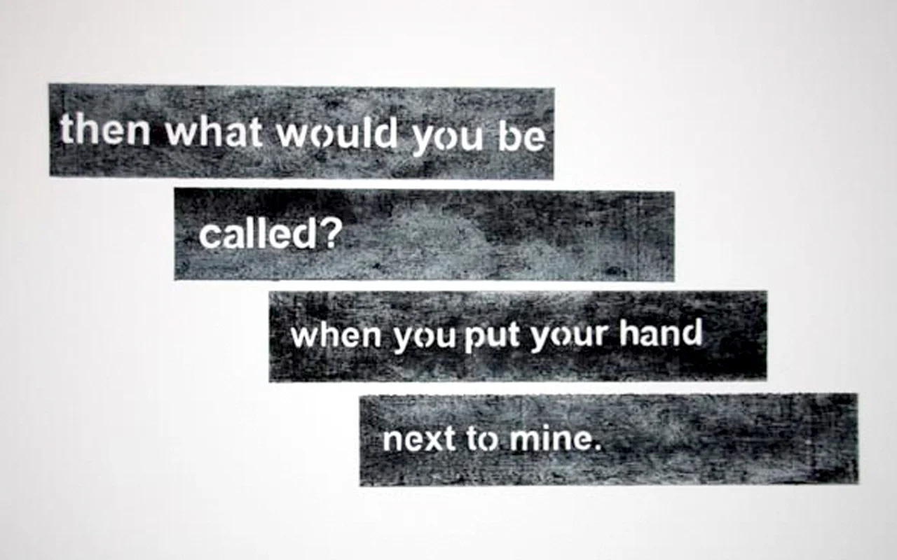 Your hand.