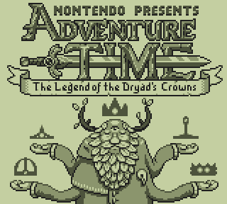 Adventure Time GB Mockups