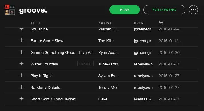 Playlist Definitions & Our Playlist Game
