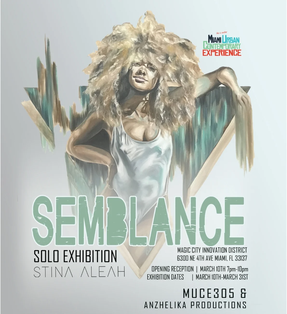 Solo Exhibition with MUCE 305 on March 10th, 2018. Work will be on display through March 30th, 2018