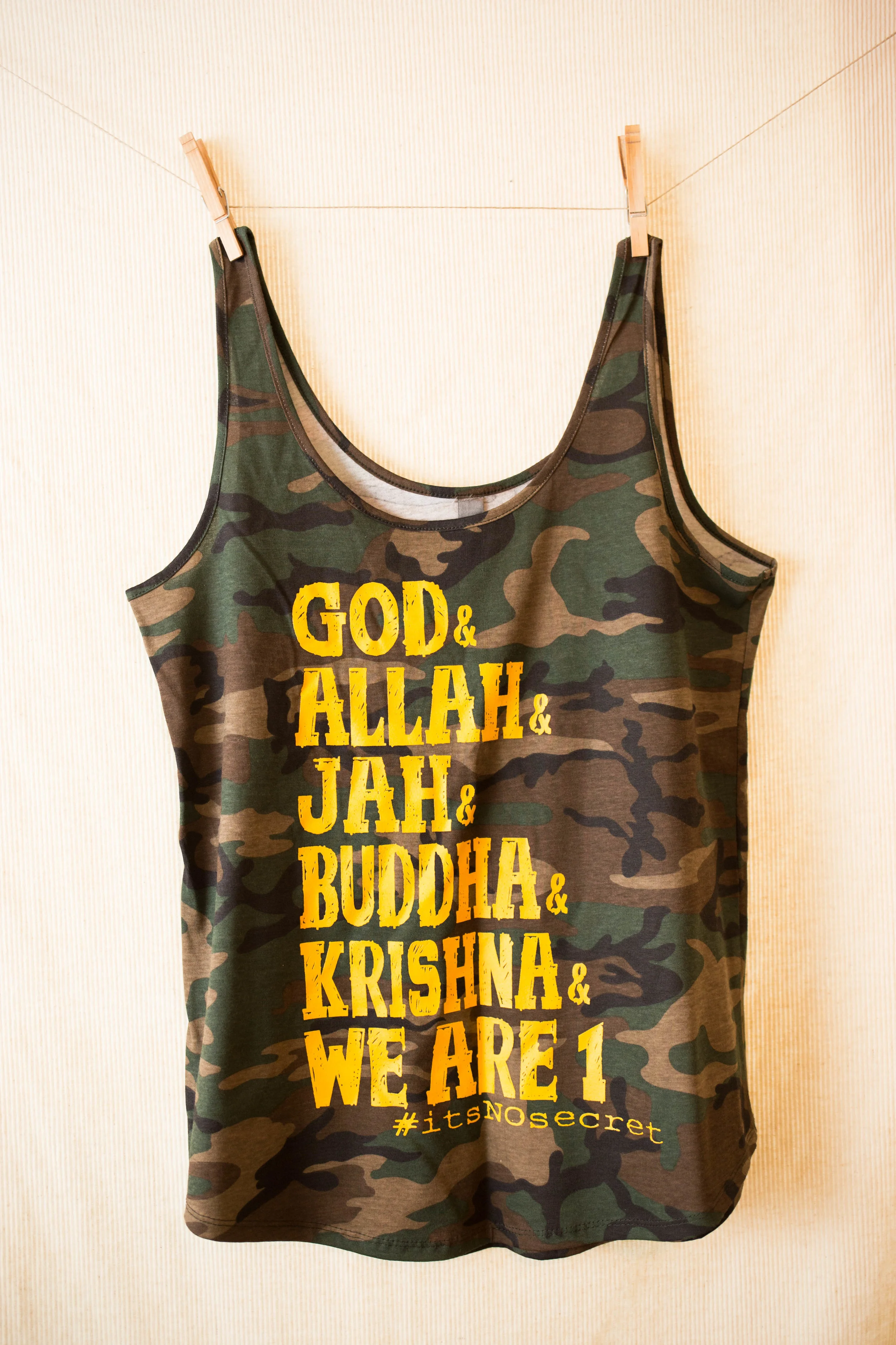 WE ARE 1 - WOMEN'S CAMO TANK