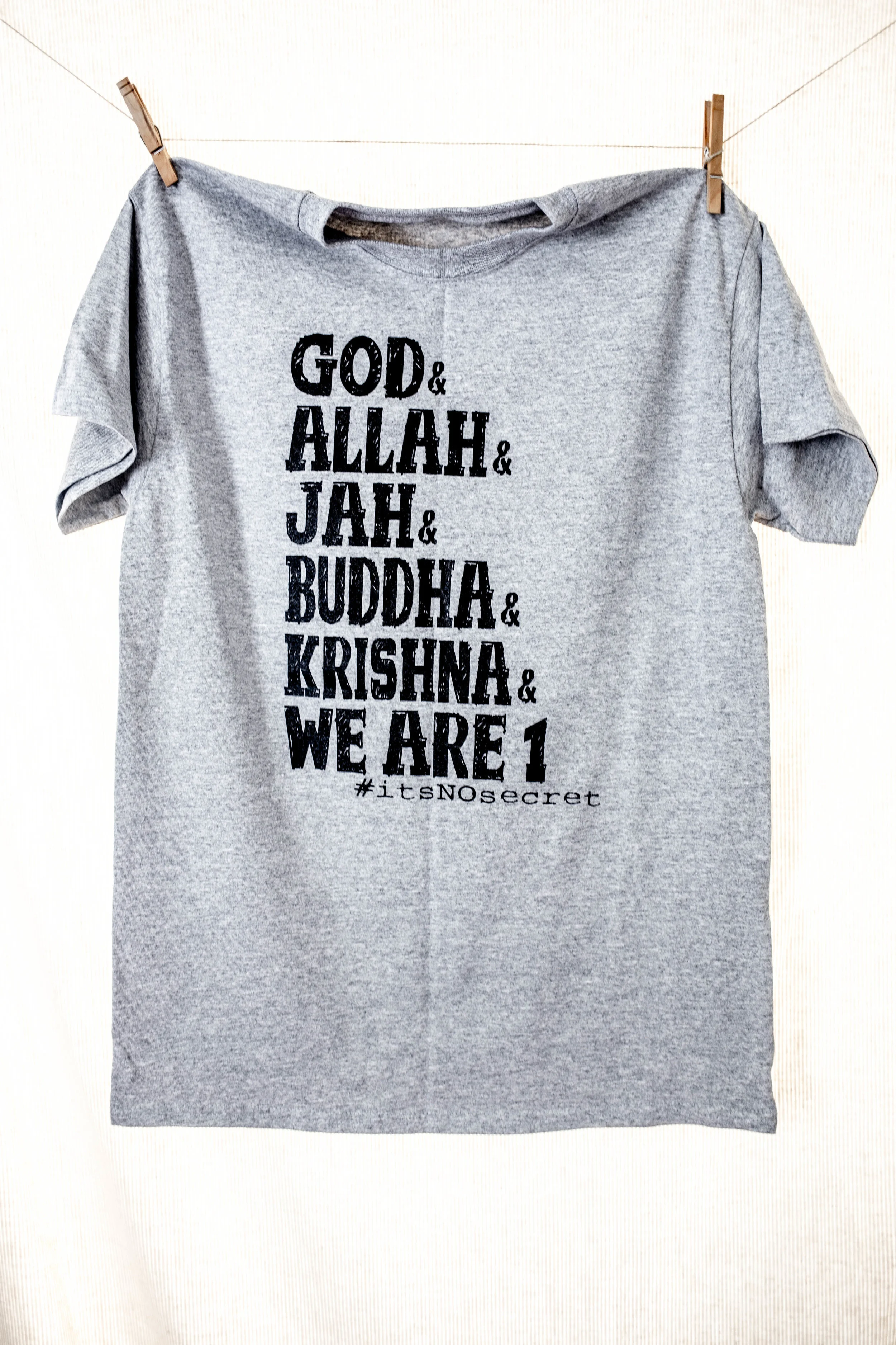 We Are 1   - Heather T-shirt 