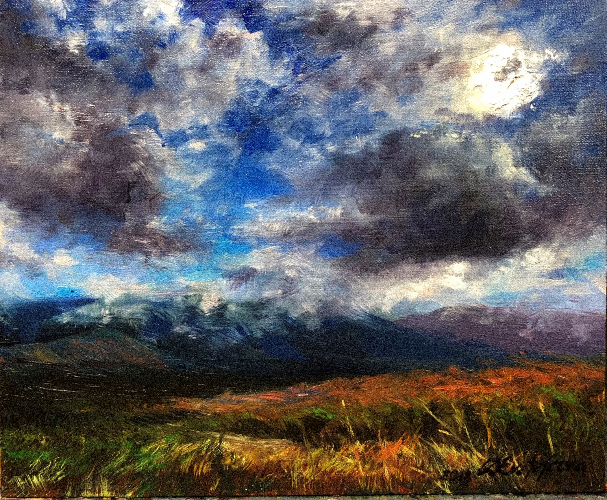 Santa Catalina Mountains 8"x10"
