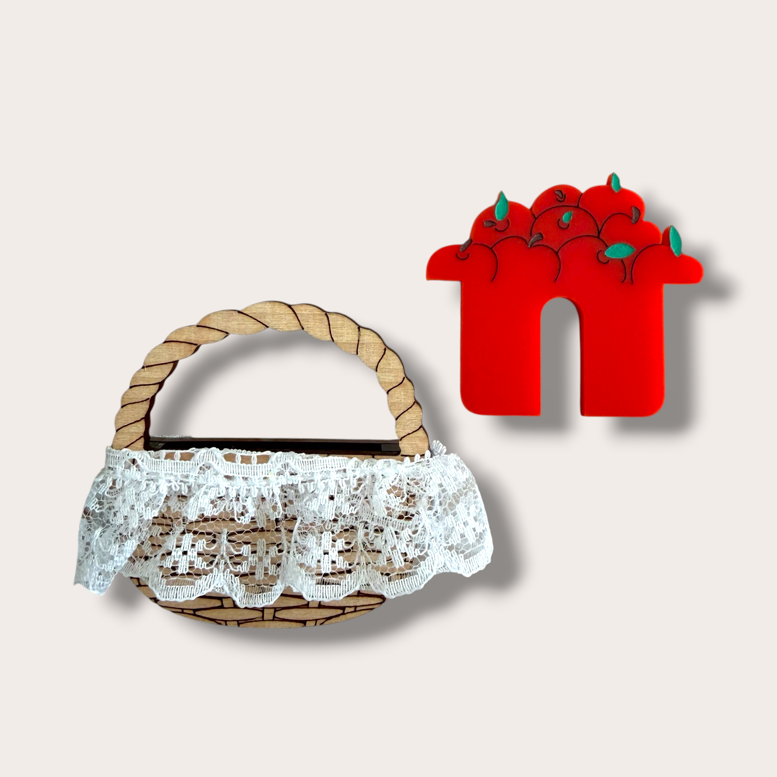 Danilova, La Vidriola, What’s in my Basket?, Acrylic Interactive Brooch1.PNG