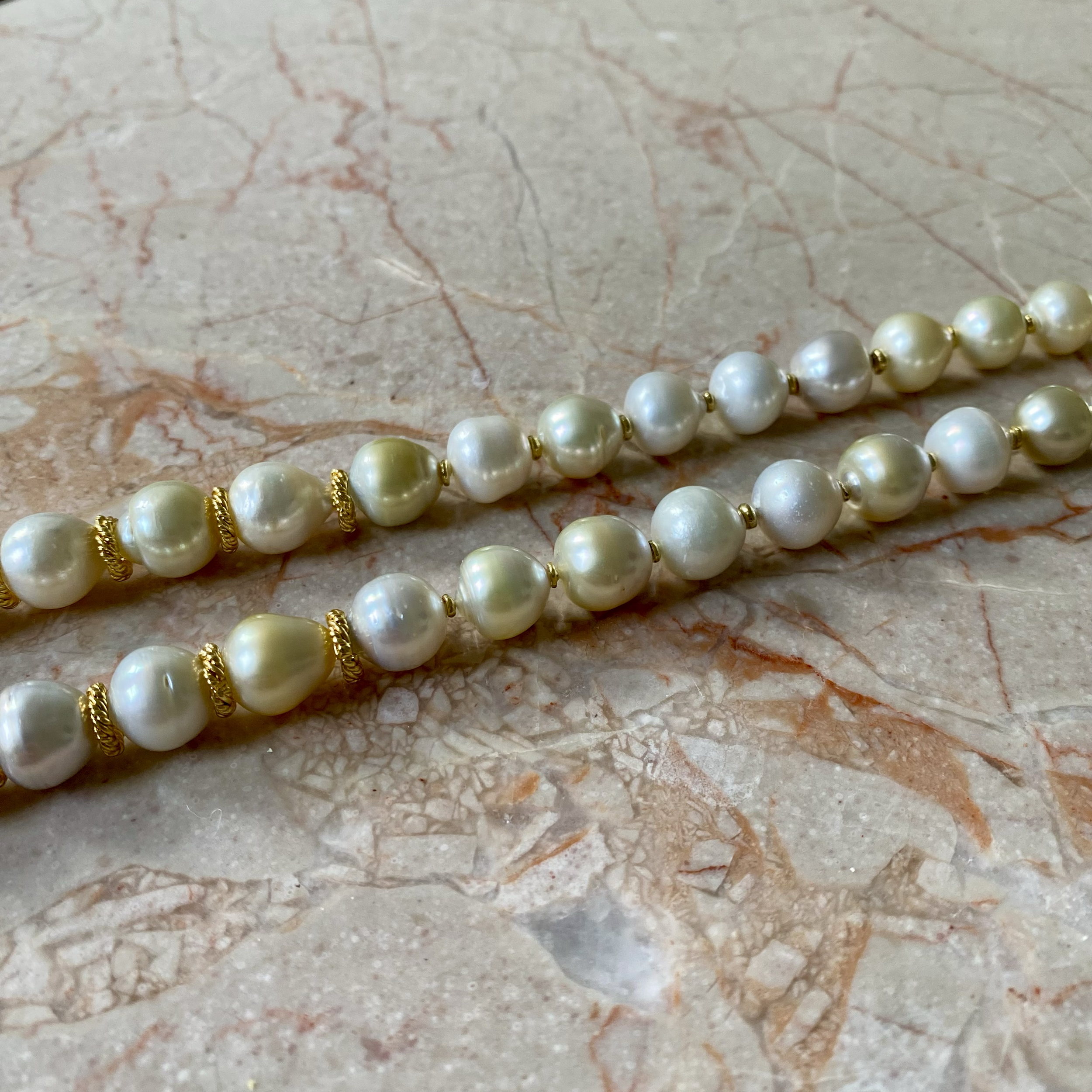 By Danilova, White Pearl, Jade & Diamond Elephant Pendant Necklace8.png