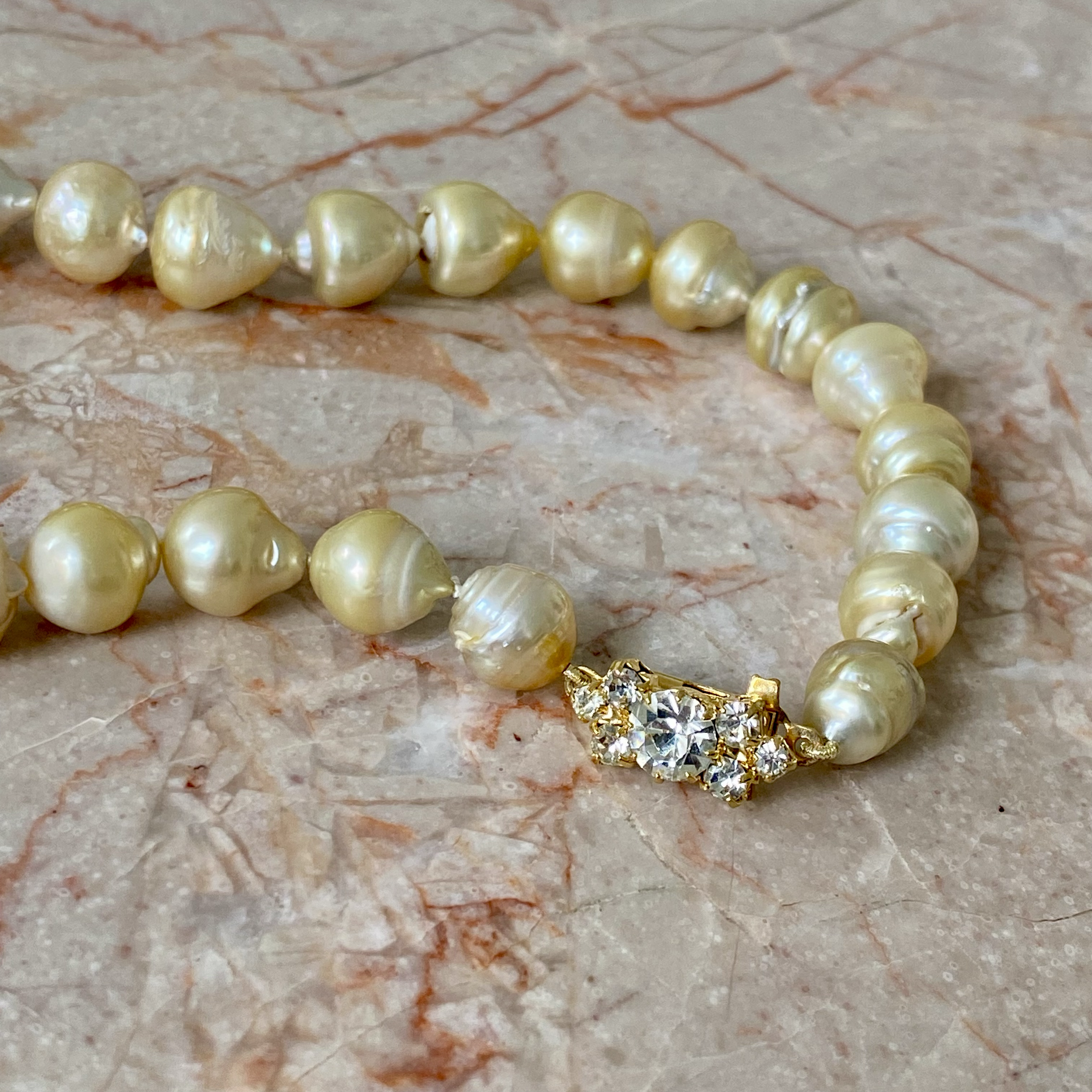 By Danilova, White Pearl, Quartz & Diamond Pendant Necklace10.png