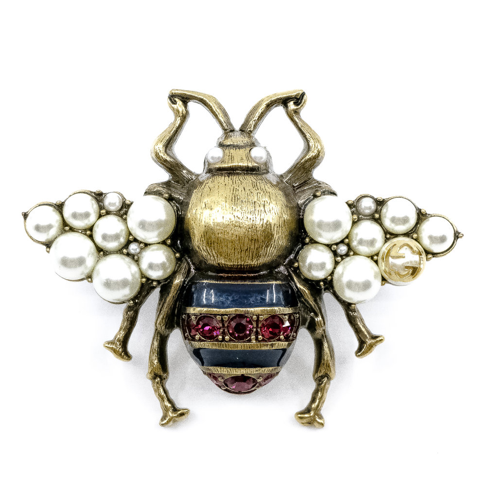 Gucci 2018 Collection Fly Ring — Danilova: Fashion, costume and vintage  jewellery curator