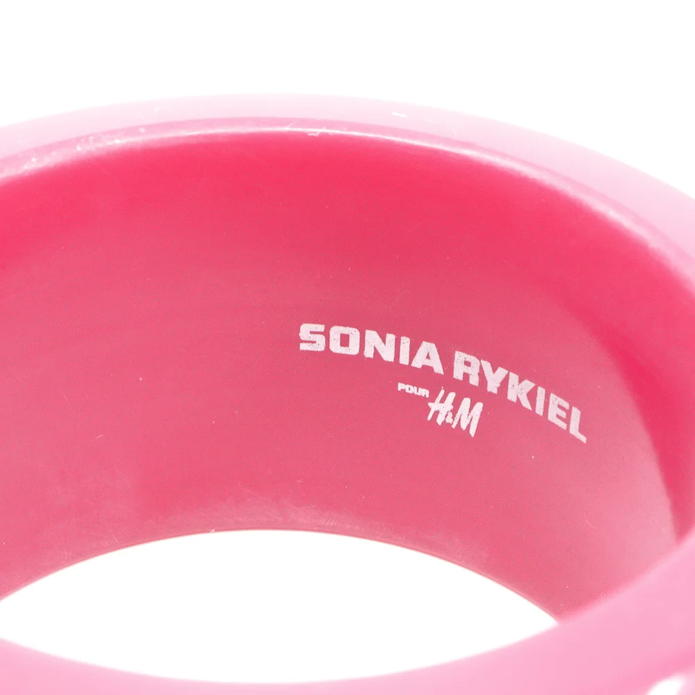 Bracelet Vintage Sonia Rykiel - Style Jonc Avec Strass, Occasion, Bijou Fantaisie