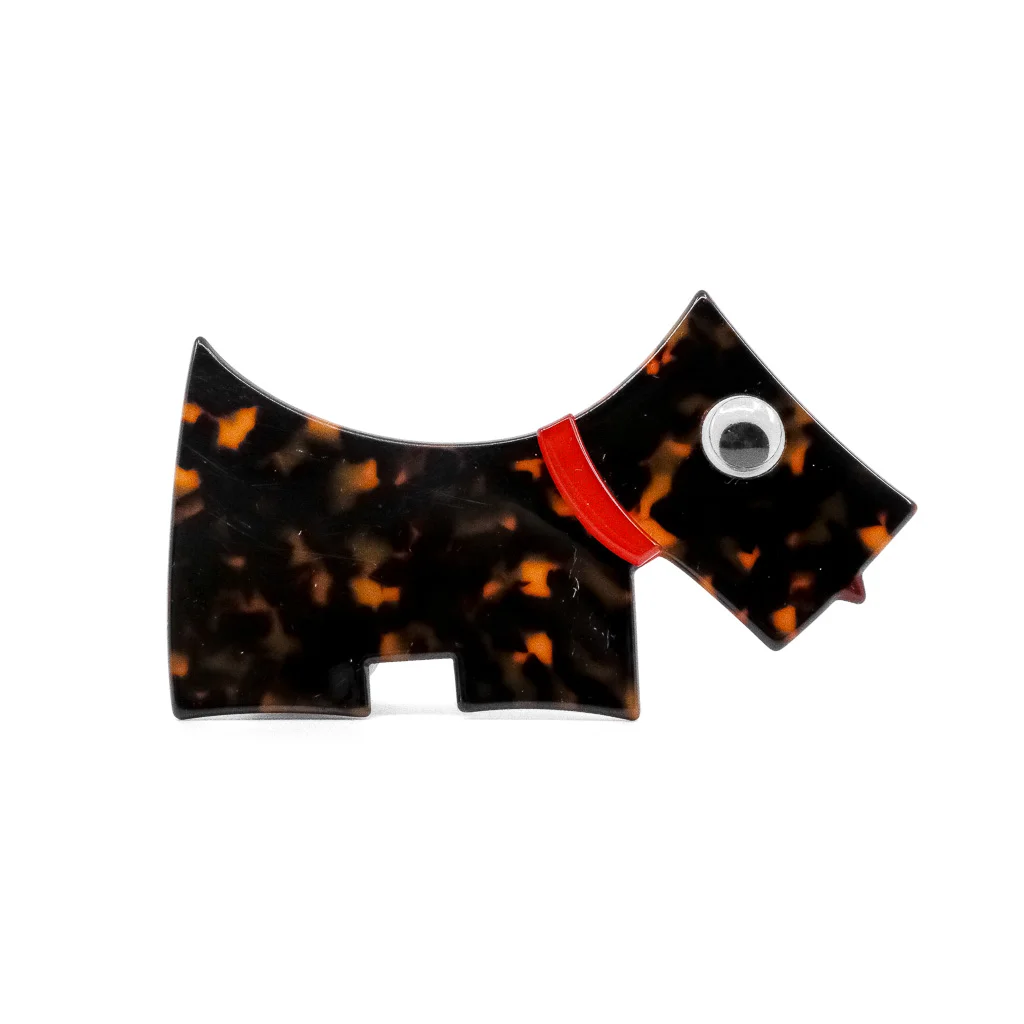 Vintage Scotty Dog Brooch