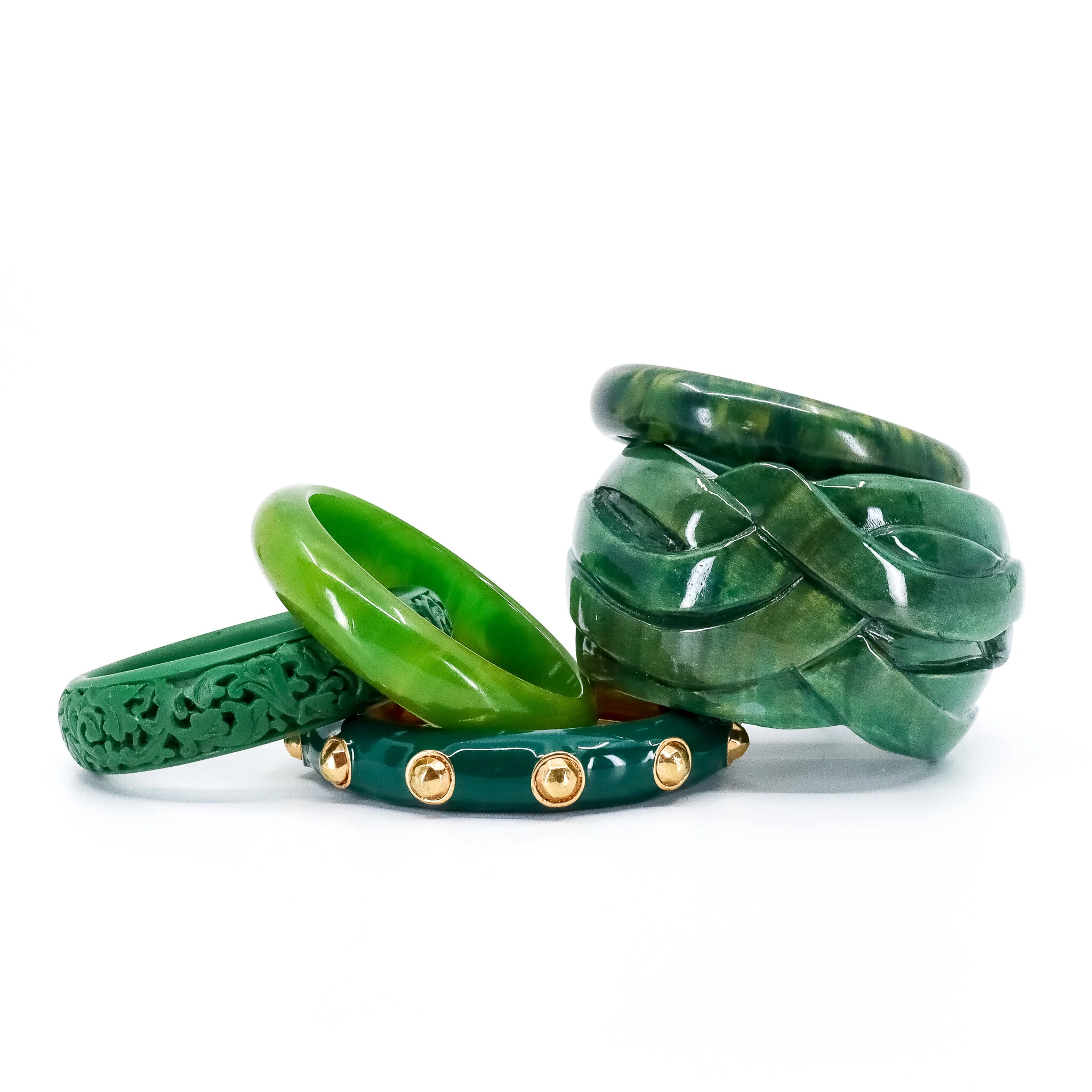Vintage, Green Forest Bracelets