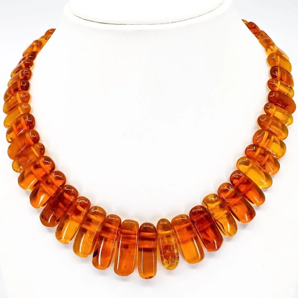 Baltic Amber, Graduated, Necklace