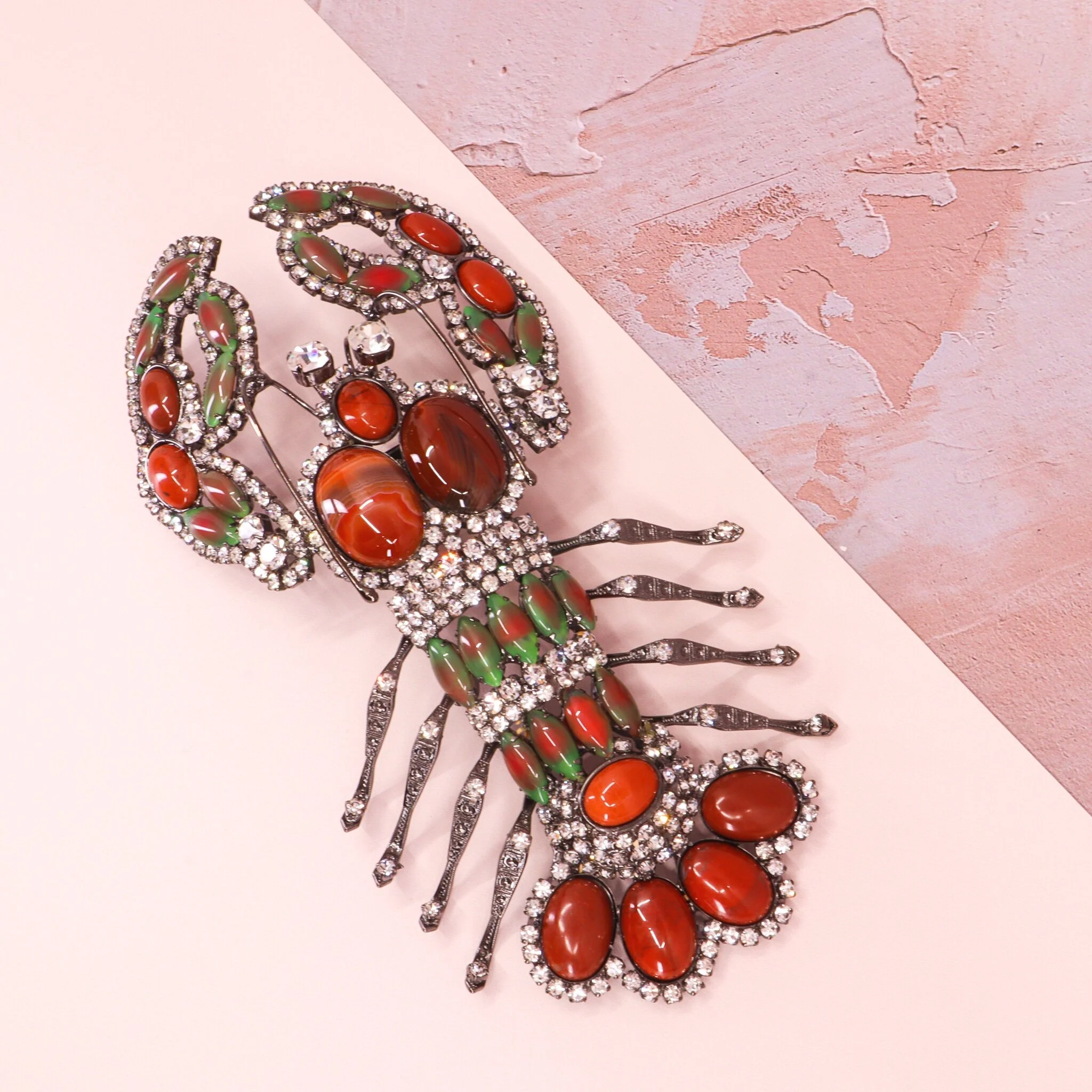 Moans Couture, L-o-b-s-t-e-r Brooch