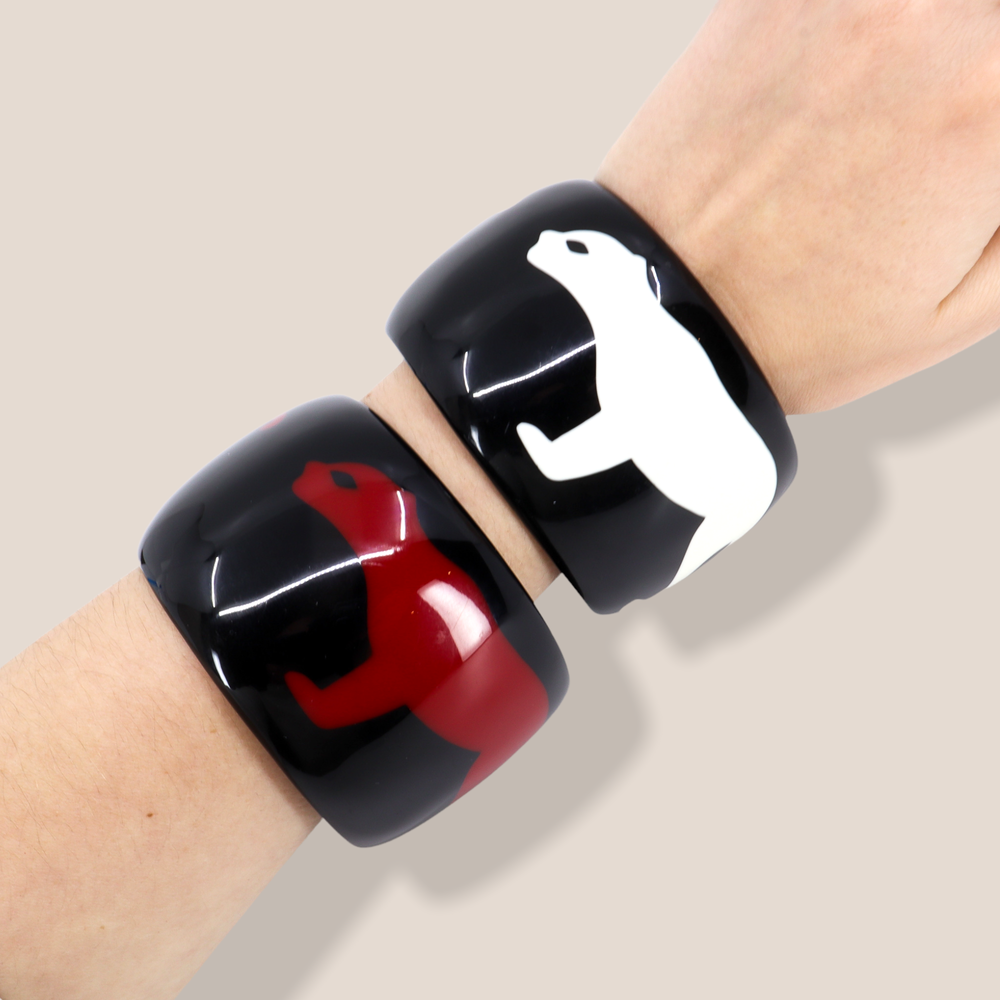 Vintage Replica, Puma Motif Bangle Bracelet — Danilova: Fashion