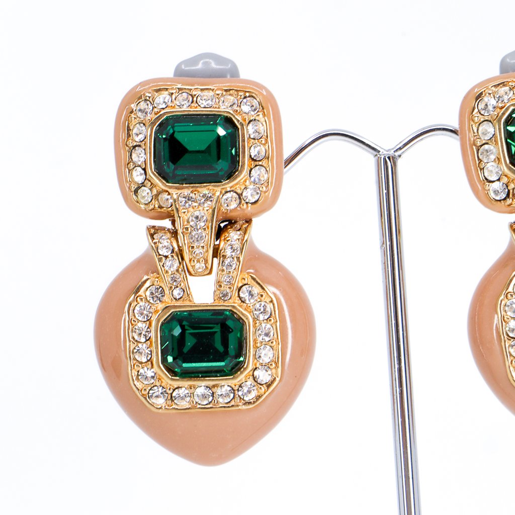 Art Deco Earrings / Vintage Earrings / Earrings Femme / Opal Earrings /  Gatsby Jewelry / Flapper Jew on Luulla