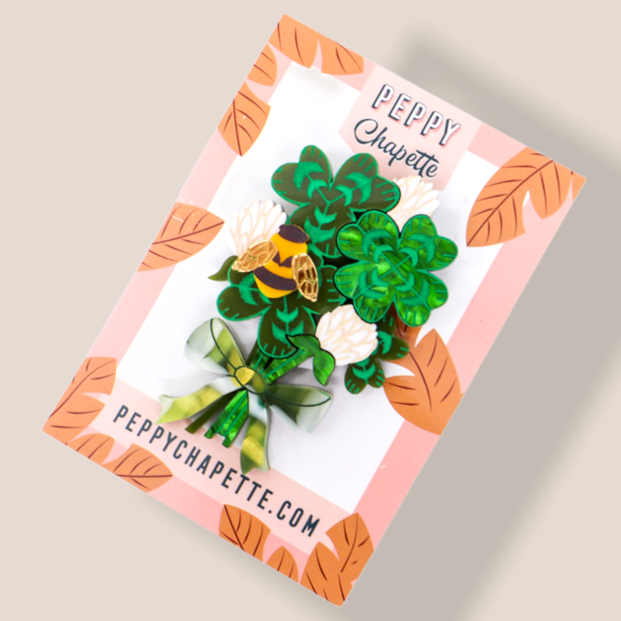 Danilova Jewellery, Peppy Chapette Plastic Resin Brooch1.PNG