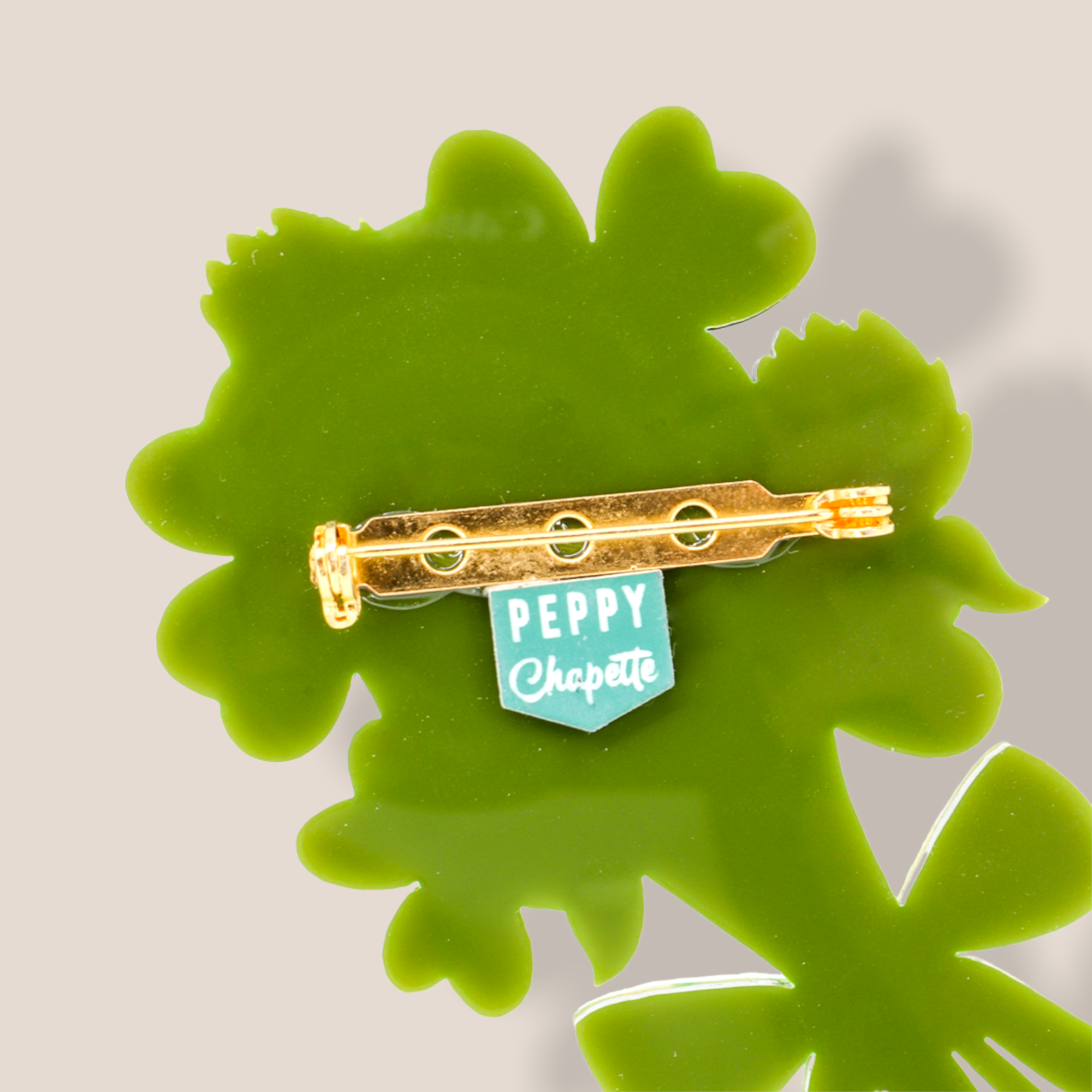 Danilova Jewellery, Peppy Chapette Plastic Resin Brooch7.PNG