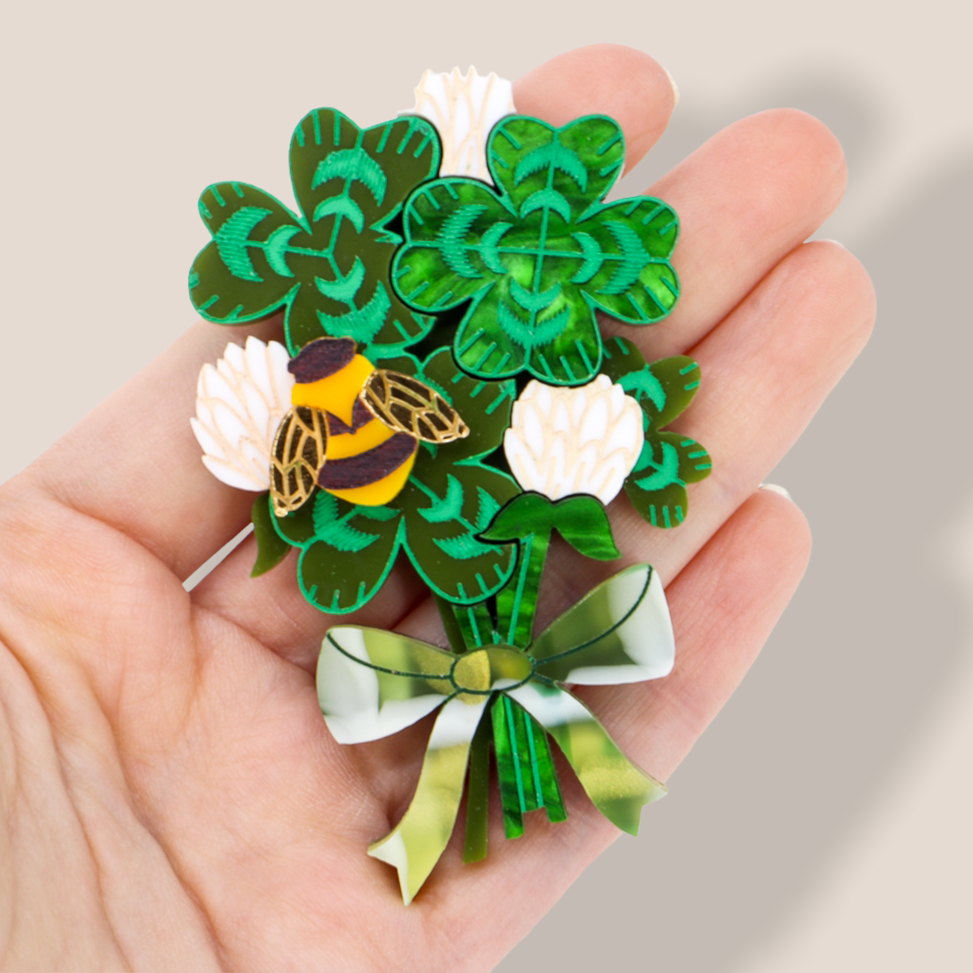 Danilova Jewellery, Peppy Chapette Plastic Resin Brooch11.PNG