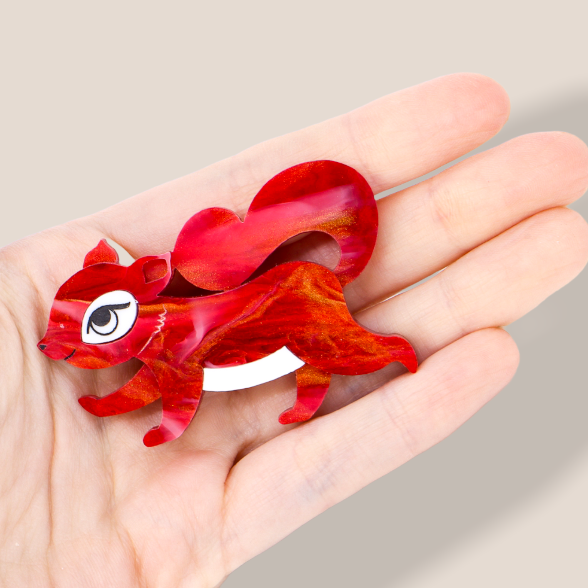 Danilova Jewellery, Peppy Chapette Plastic Resin Brooch11.PNG