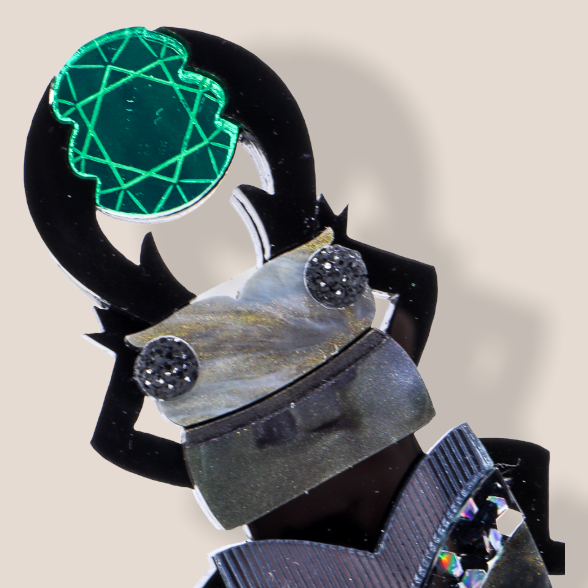 Danilova Jewellery, Peppy Chapette Plastic Resin Brooch6.PNG