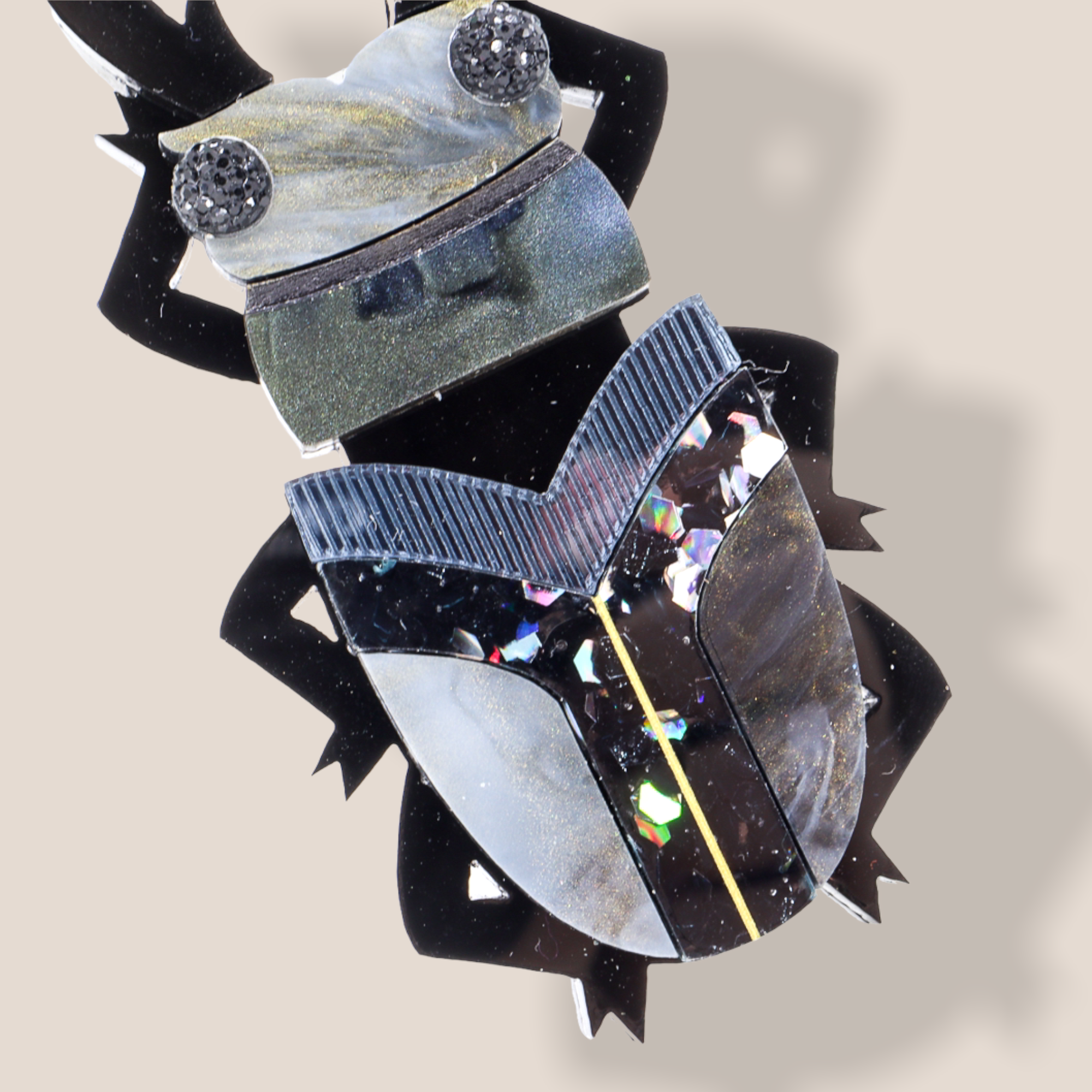 Danilova Jewellery, Peppy Chapette Plastic Resin Brooch5.PNG