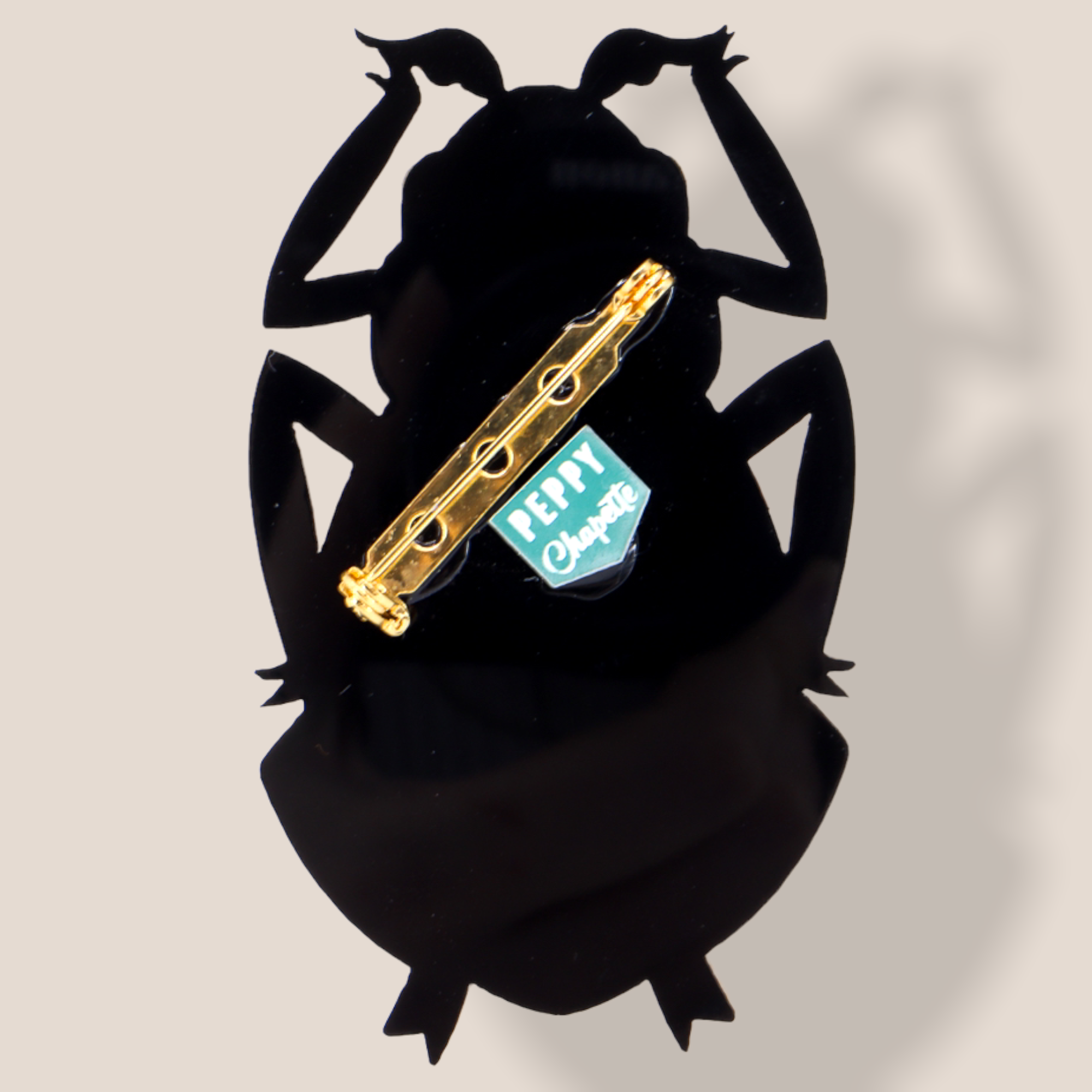 Danilova Jewellery, Peppy Chapette Plastic Resin Brooch6.PNG