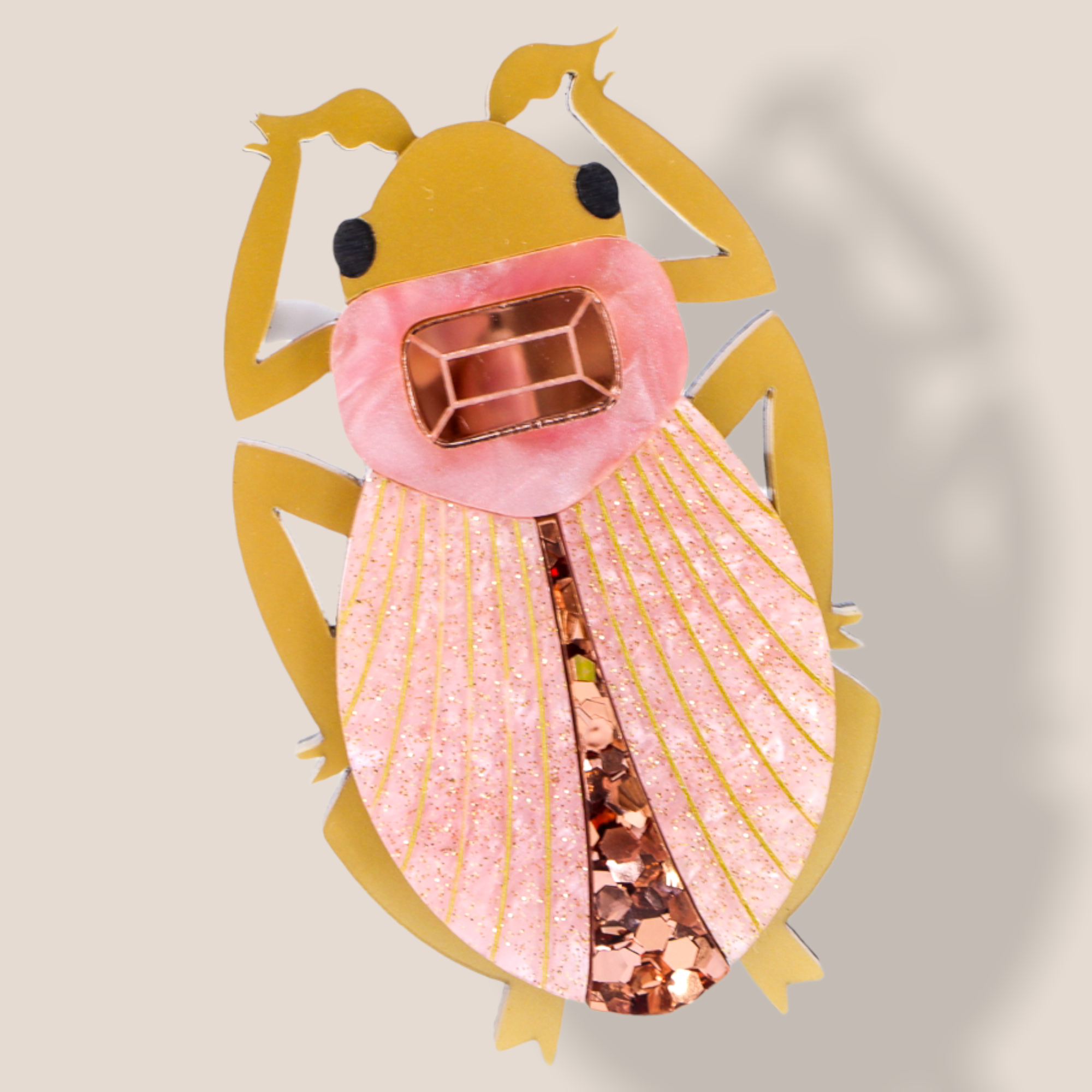 Danilova Jewellery, Peppy Chapette Plastic Resin Brooch3.PNG