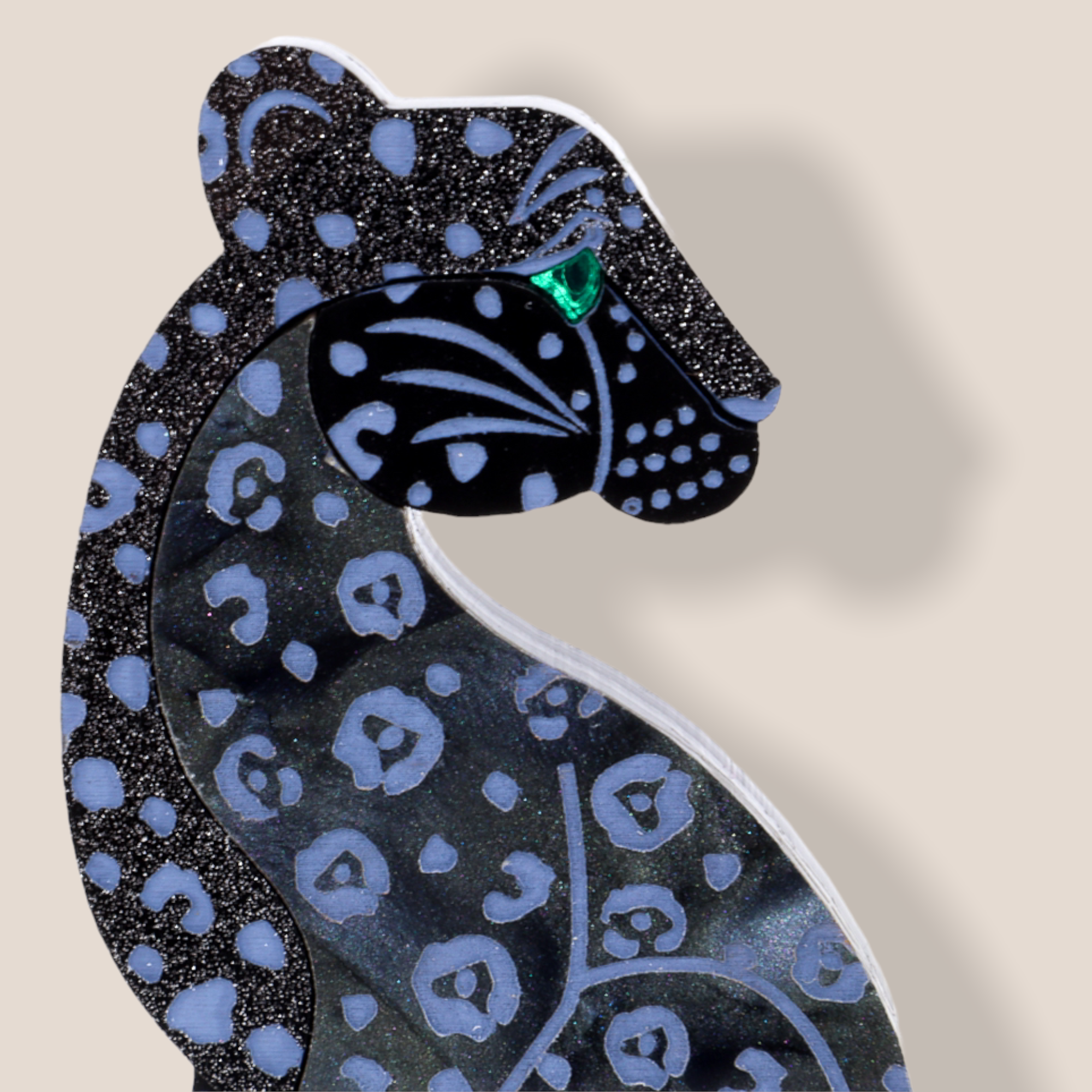 Danilova Jewellery, Peppy Chapette Plastic Resin Brooch3.PNG