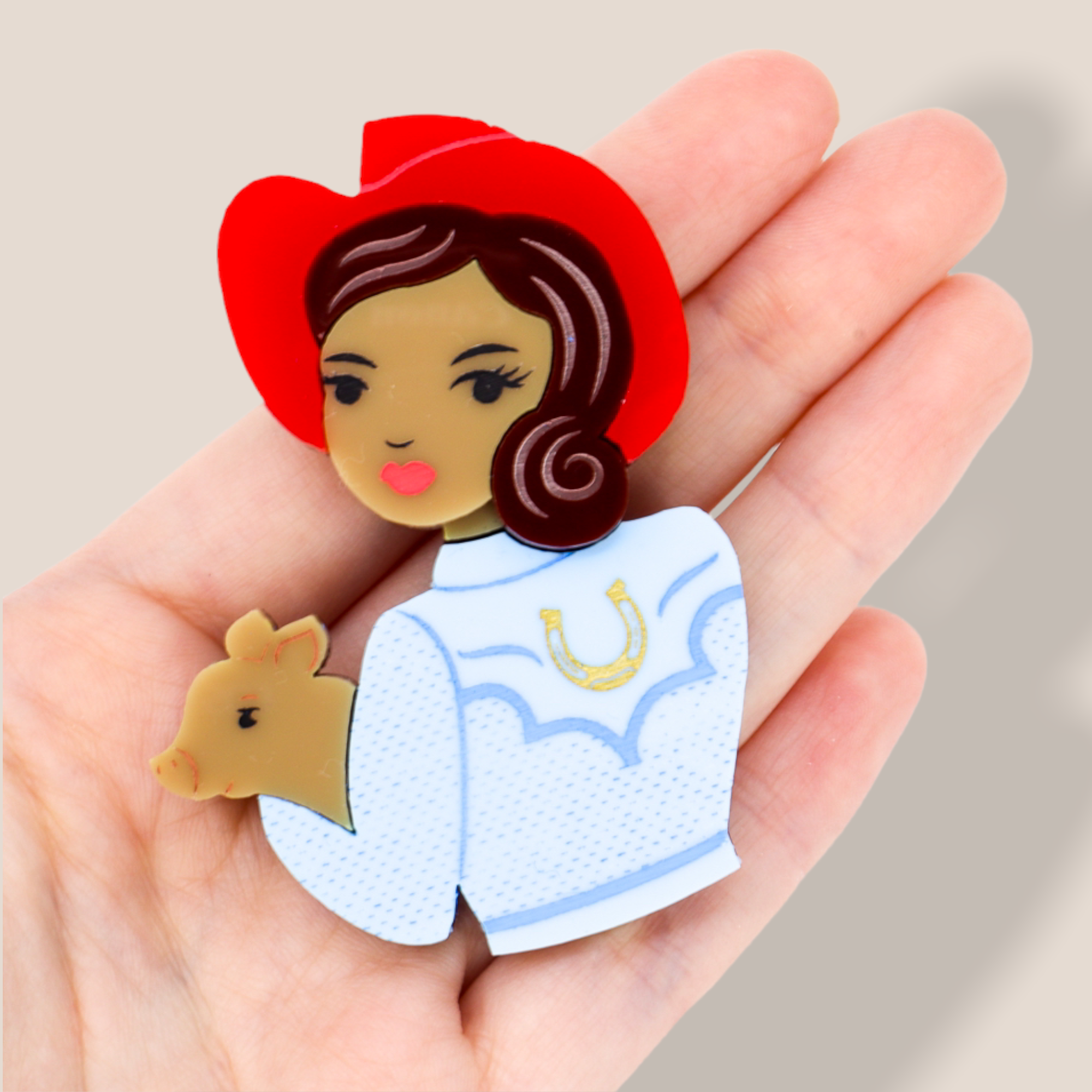 Danilova Jewellery, Peppy Chapette Plastic Resin Brooch18.PNG