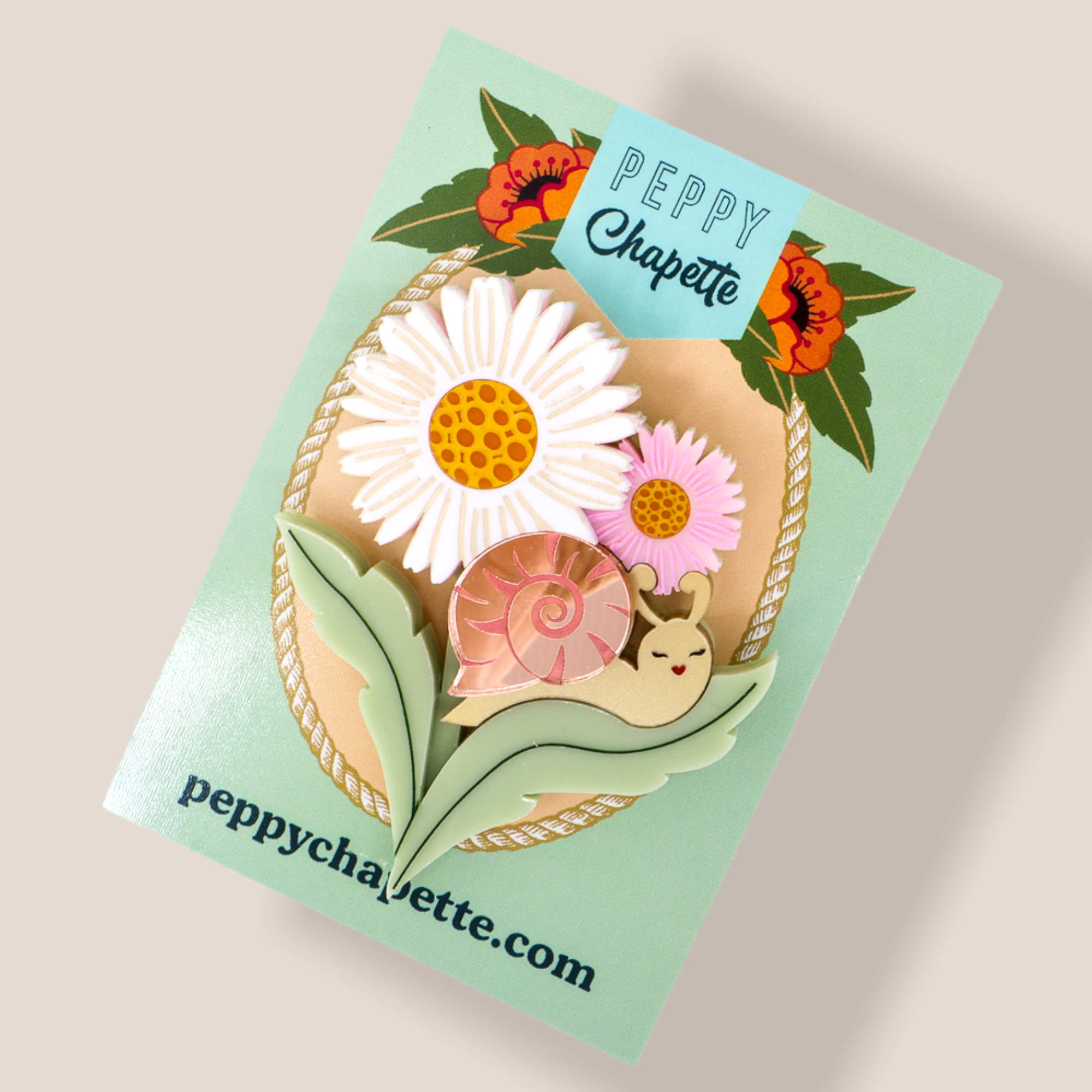 Danilova Jewellery, Peppy Chapette Plastic Resin Brooch1.PNG