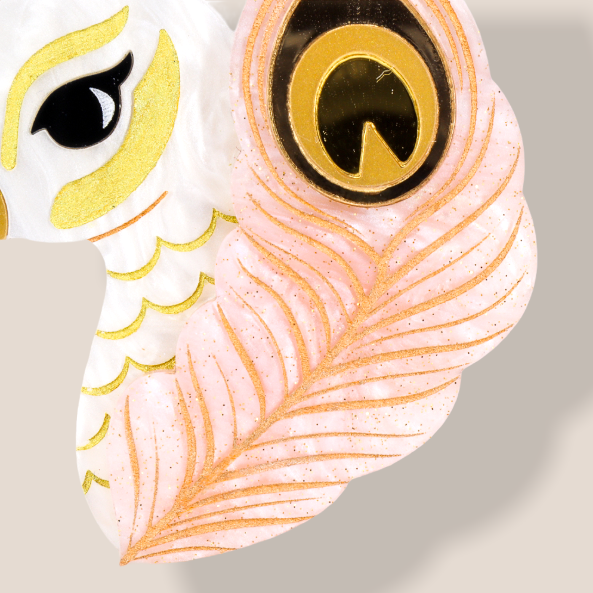 Danilova Jewellery, Peppy Chapette Plastic Resin Brooch5.PNG