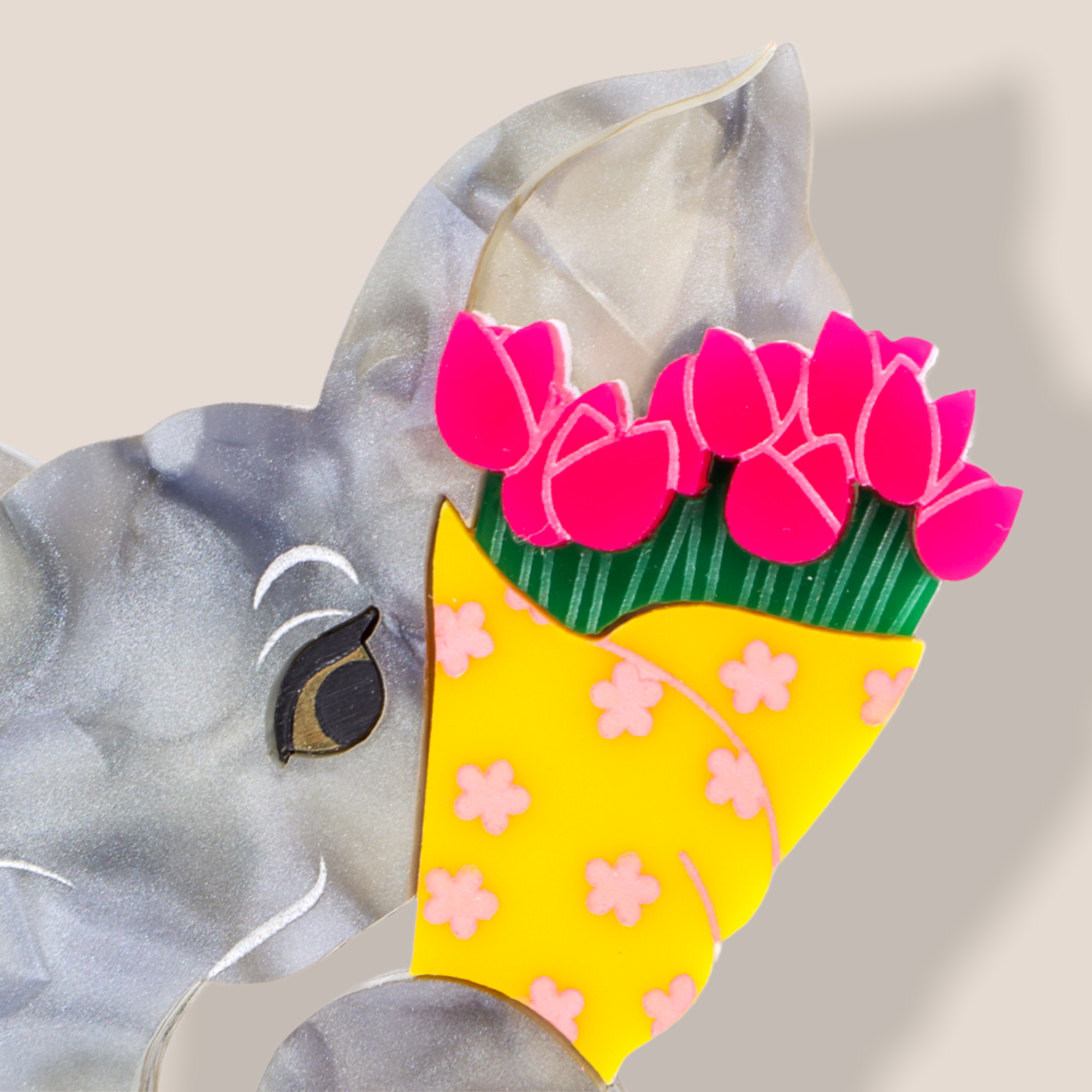 Danilova Jewellery, Peppy Chapette Plastic Resin Brooch3.PNG