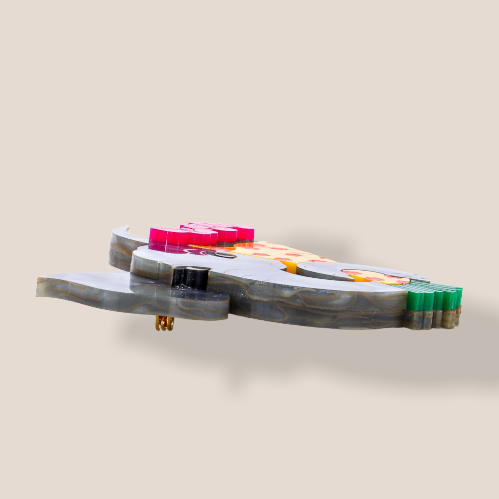 Danilova Jewellery, Peppy Chapette Plastic Resin Brooch10.PNG