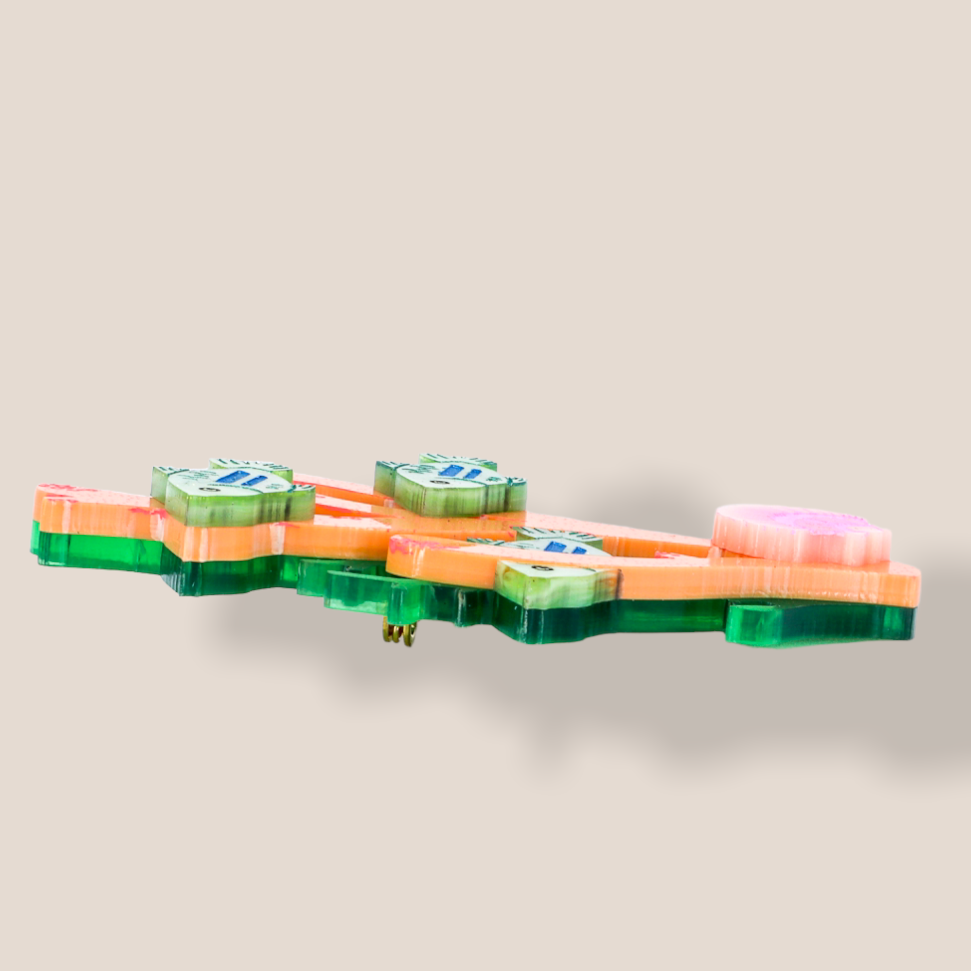 Danilova Jewellery, Peppy Chapette Plastic Resin Brooch9.PNG