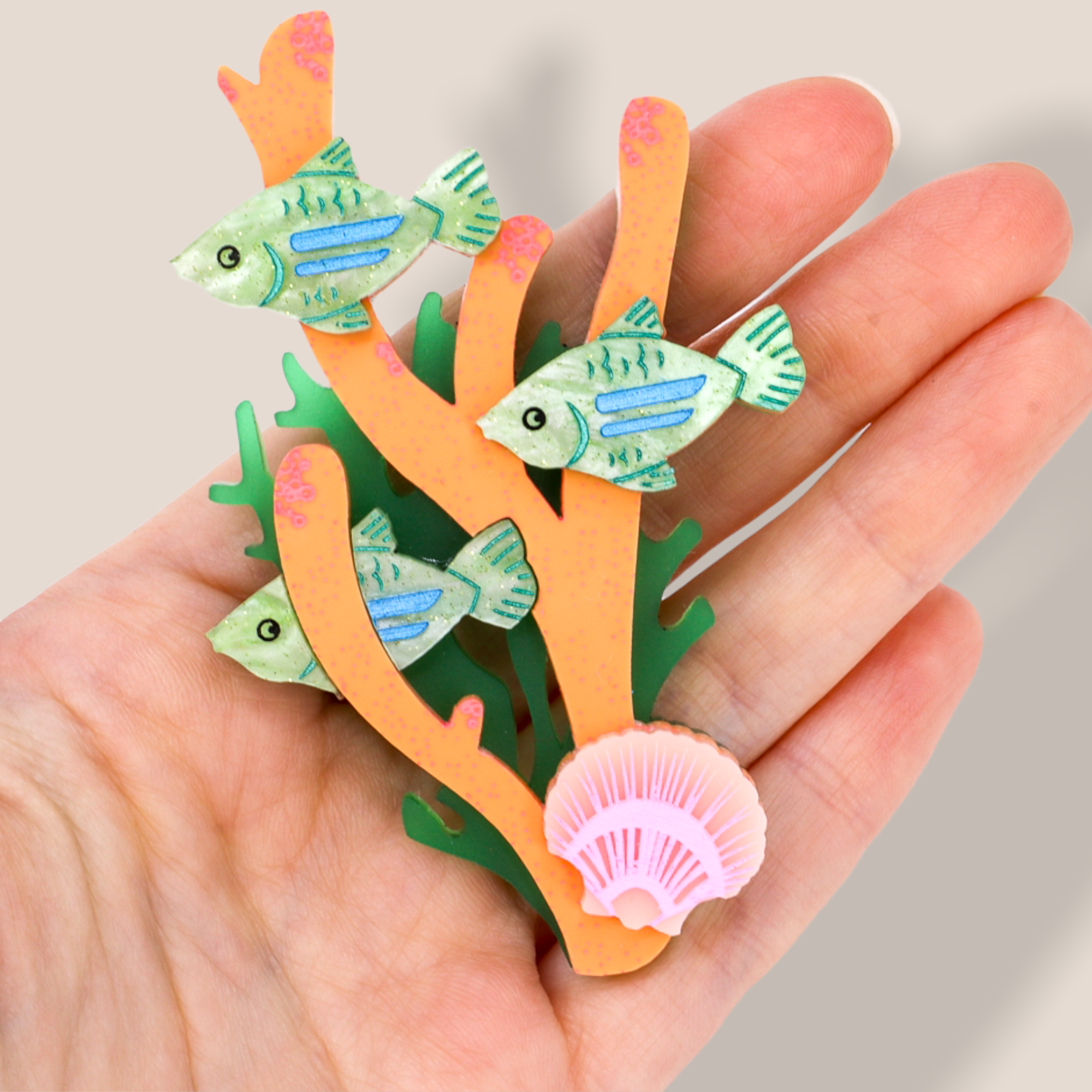 Danilova Jewellery, Peppy Chapette Plastic Resin Brooch10.PNG