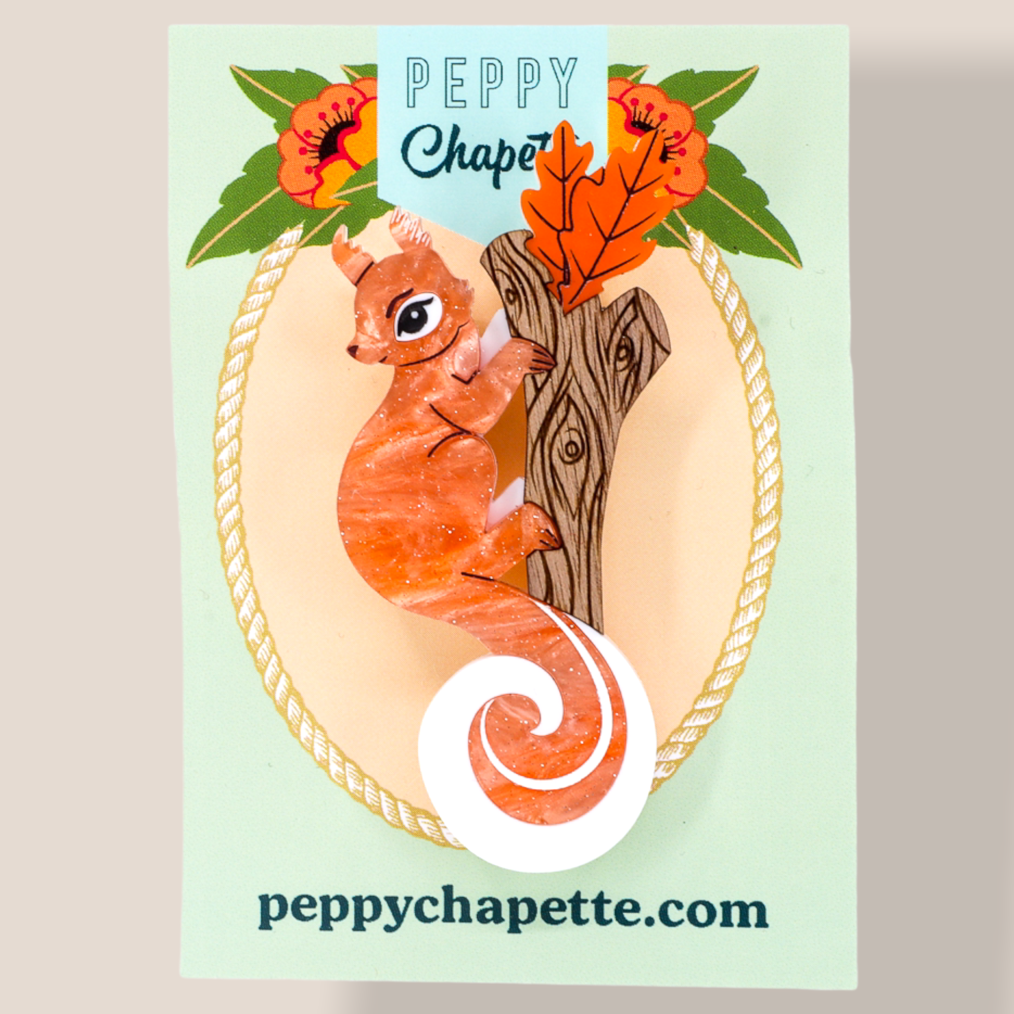 Danilova Jewellery, Peppy Chapette Plastic Resin Brooch12.PNG