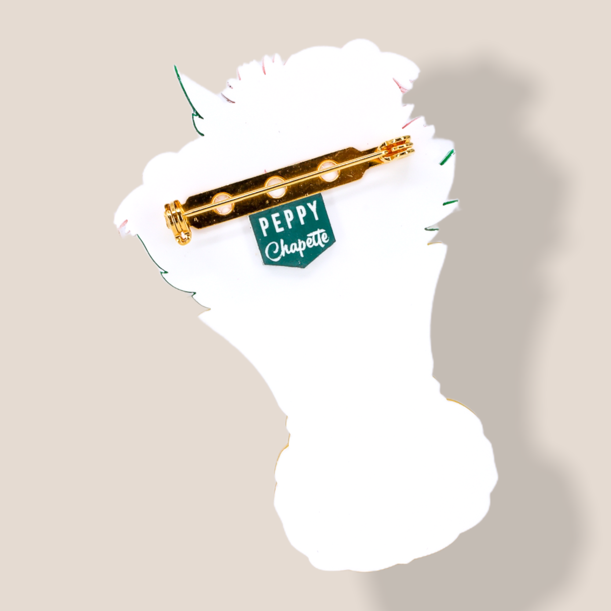 Danilova Jewellery, Peppy Chapette Plastic Resin Brooch7.PNG